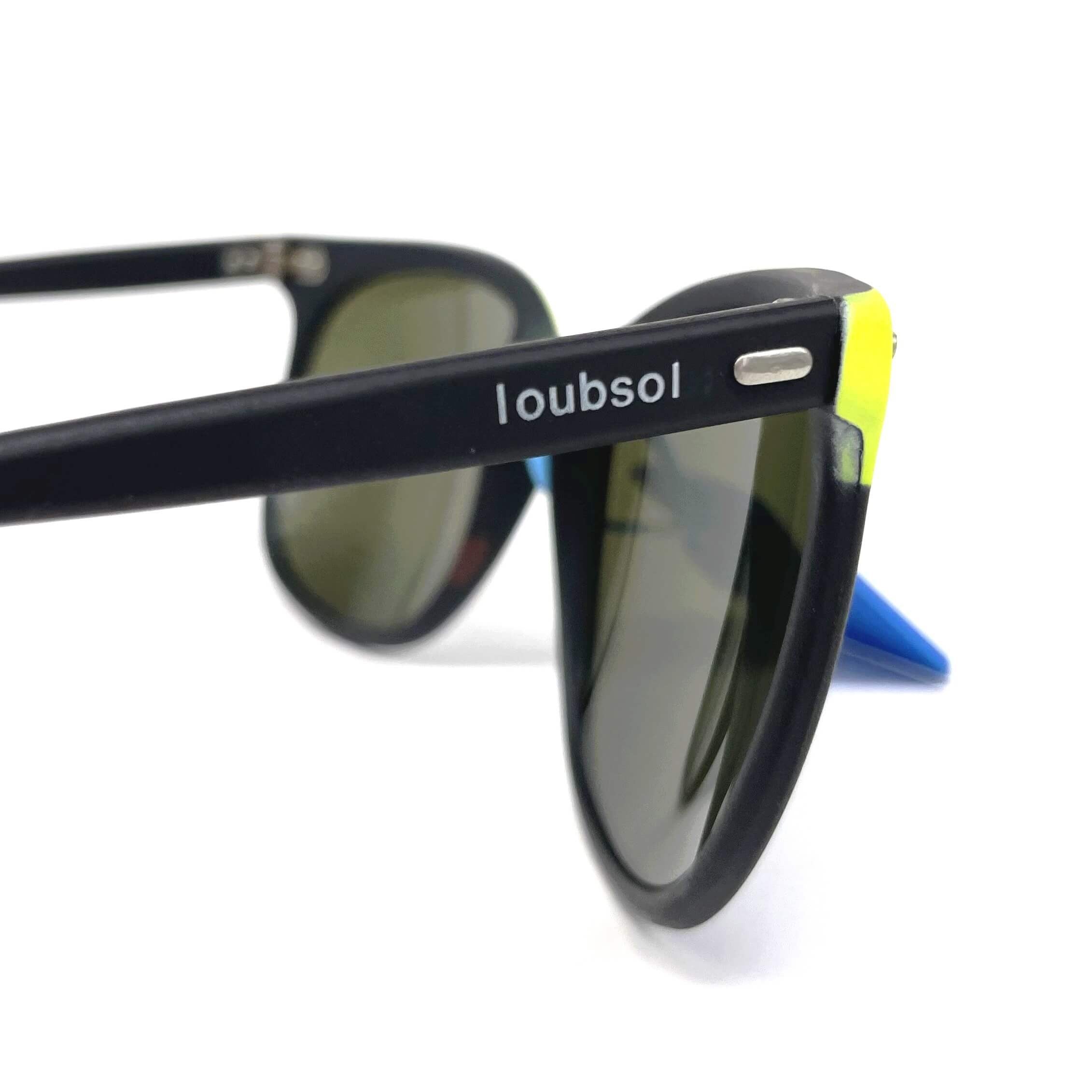 Vintage LOUBSOL Garde hand finished nylon mirrored sunglasses