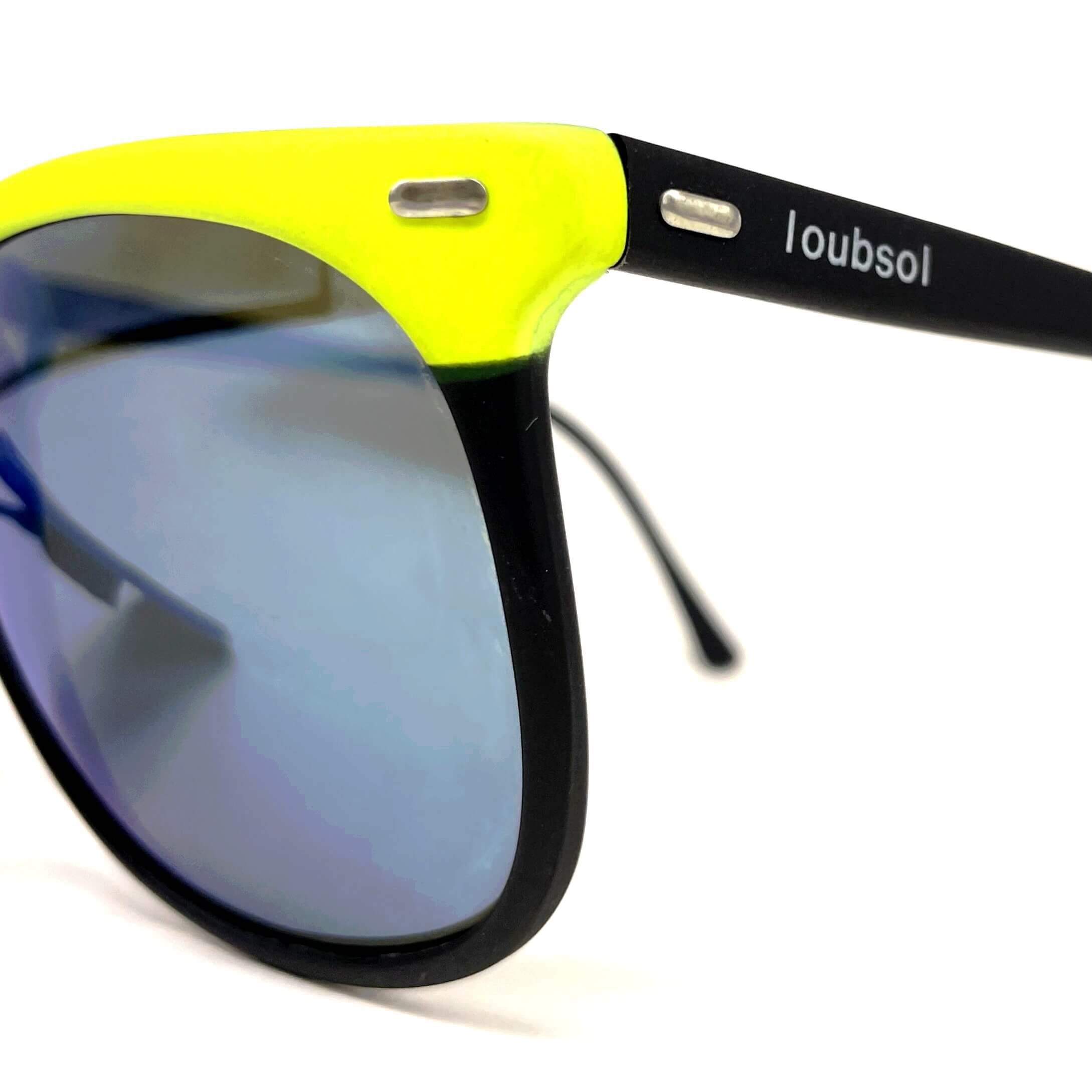 Vintage LOUBSOL Garde hand finished nylon mirrored sunglasses