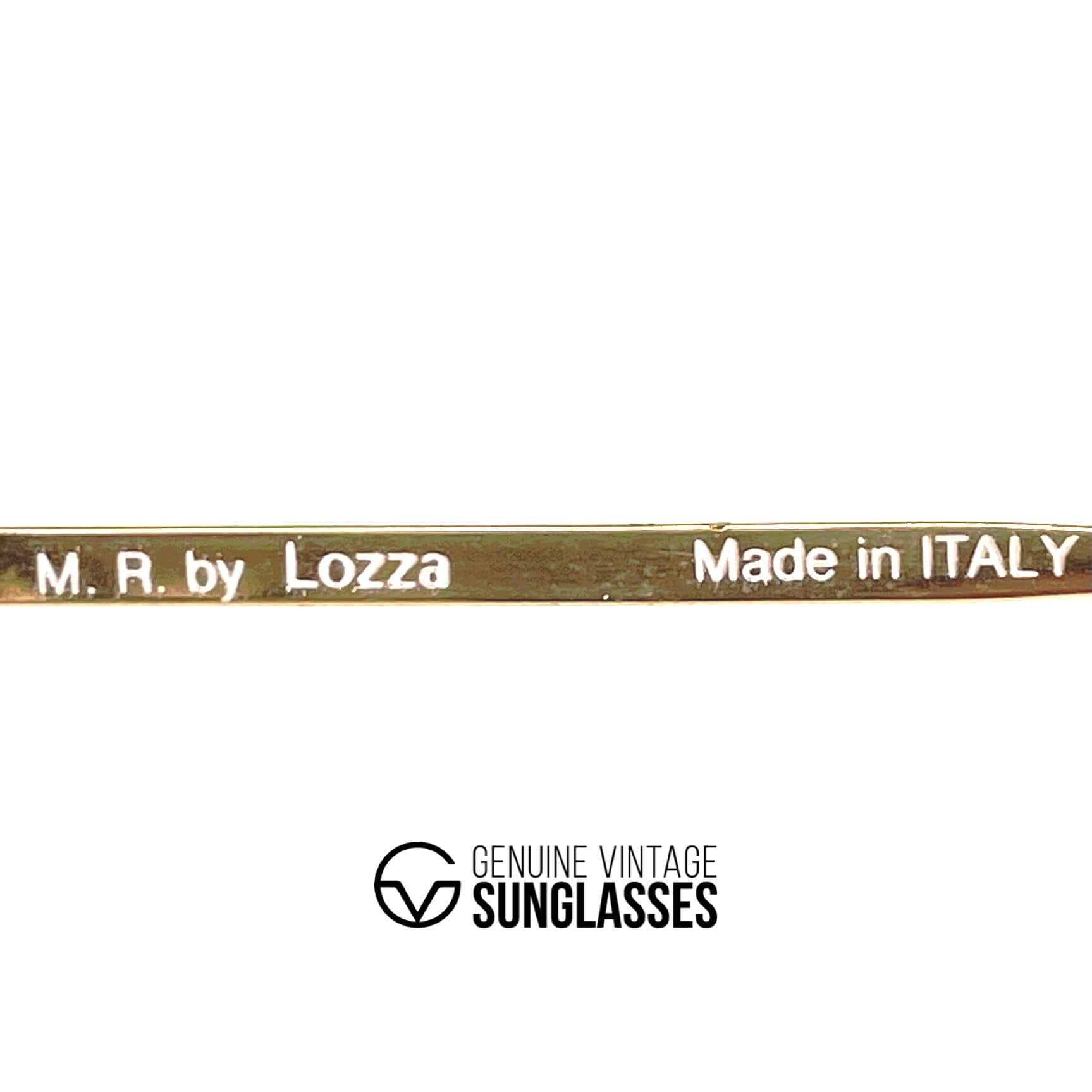 Vintage MARTINI RACING by LOZZA Corsica 201 rare designer sunglasses