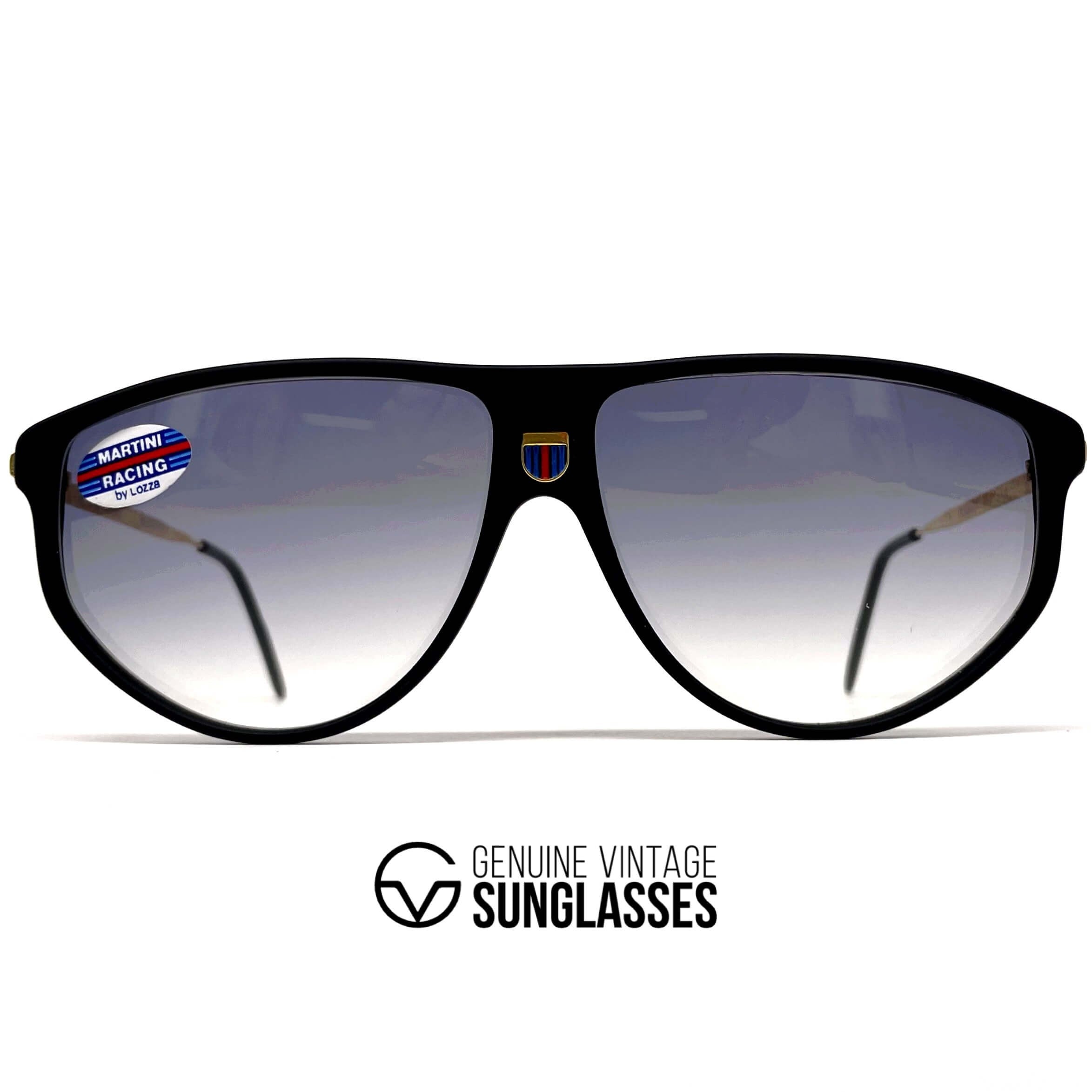 Vintage MARTINI RACING by LOZZA Corsica 201 rare designer sunglasses