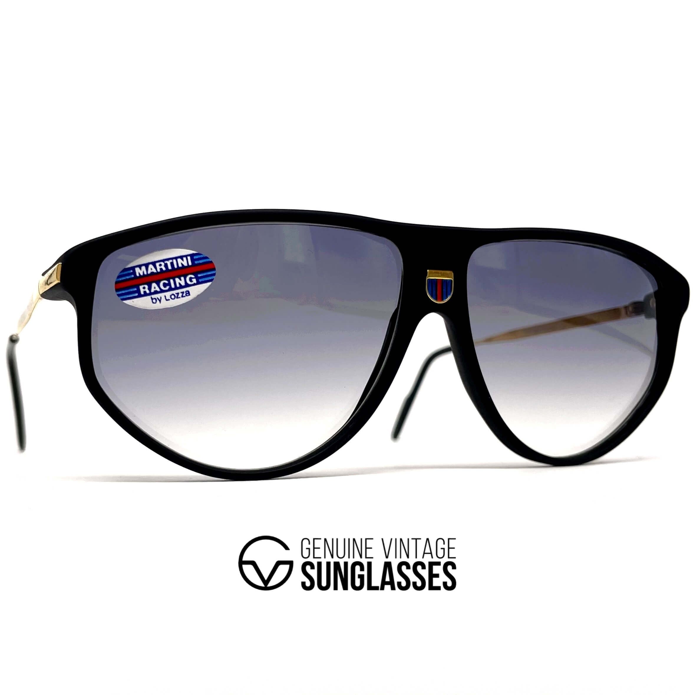 Vintage MARTINI RACING by LOZZA Corsica 201 rare designer sunglasses