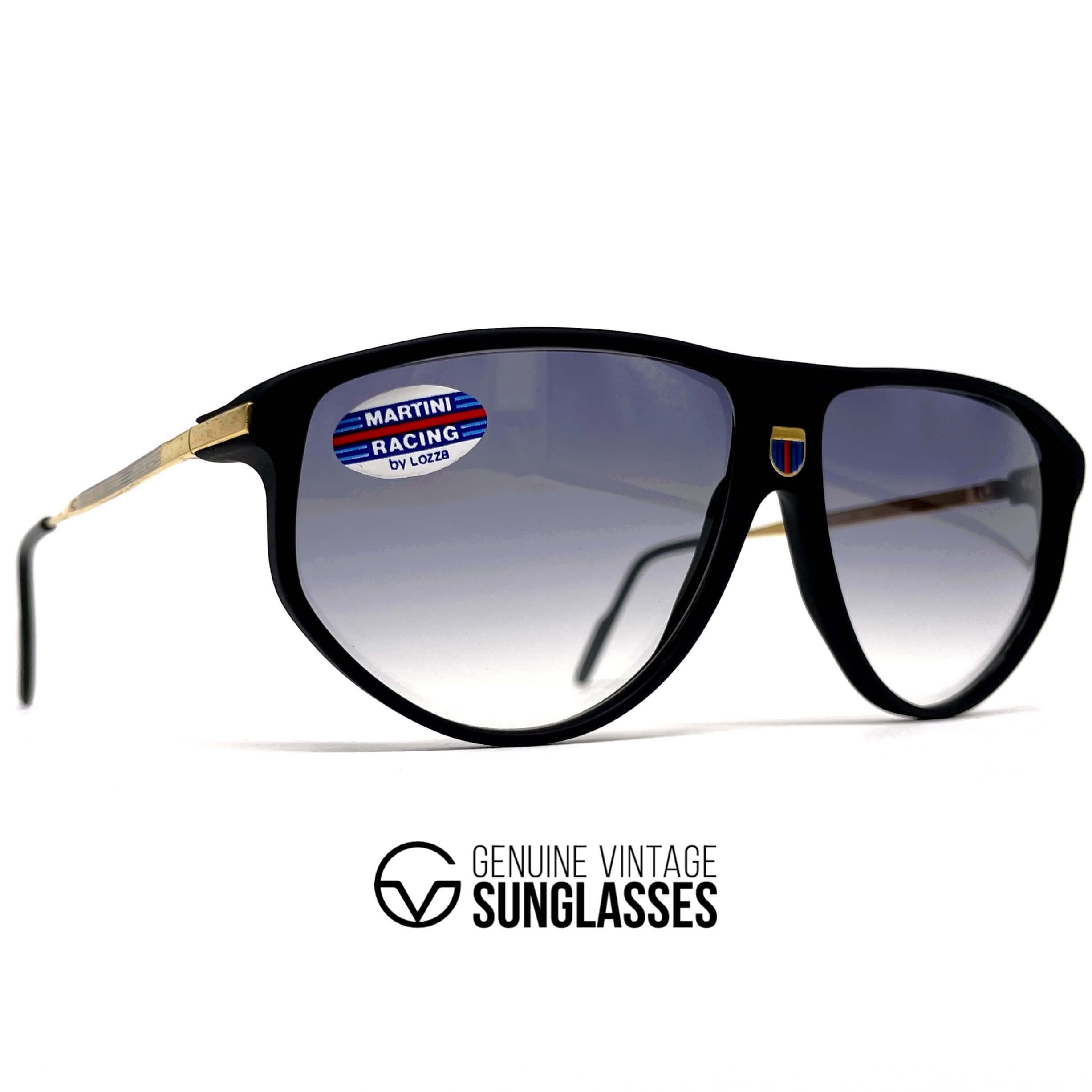 Vintage MARTINI RACING by LOZZA Corsica 201 rare designer sunglasses