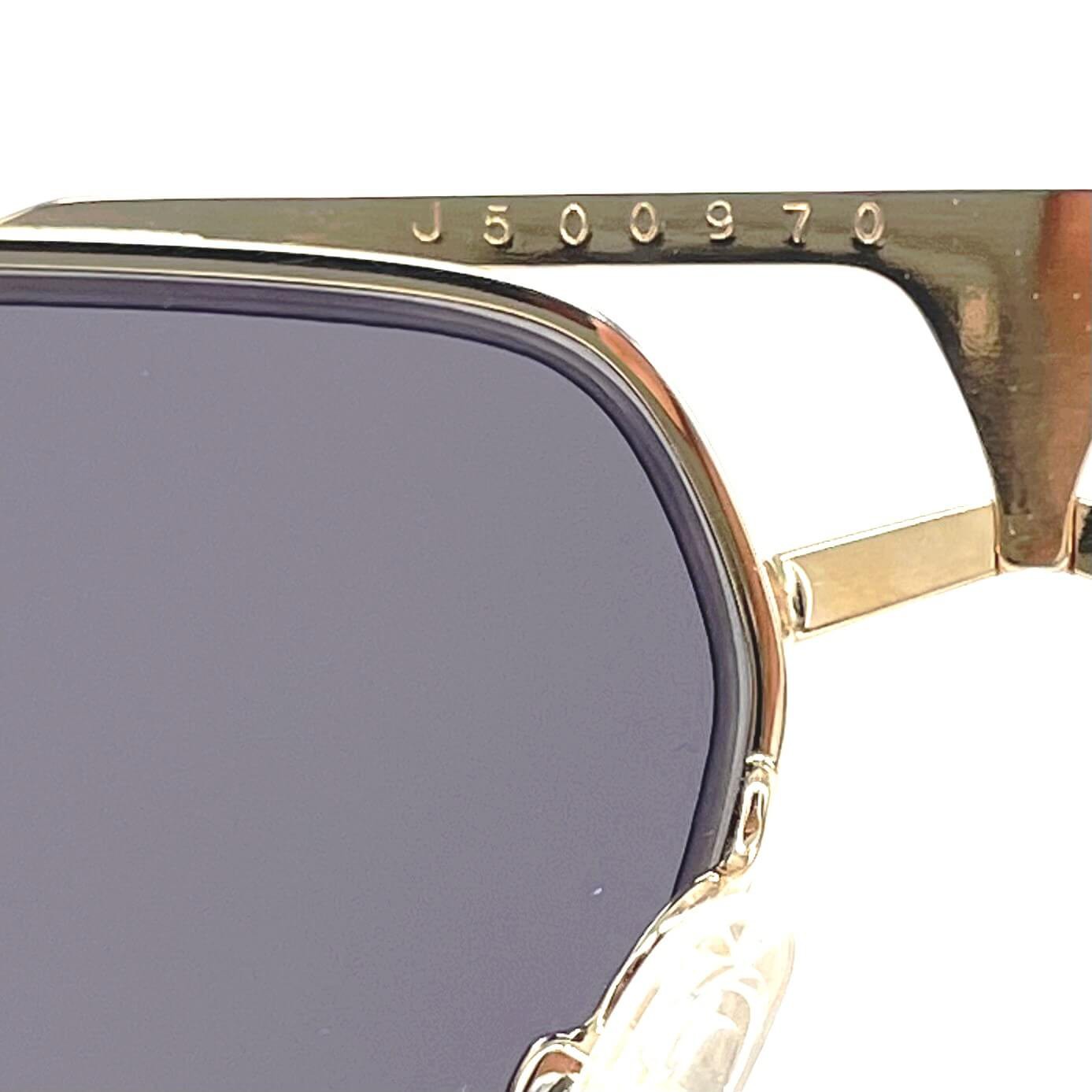 Vintage MCM München 5 gold plated rimless designer sunglasses