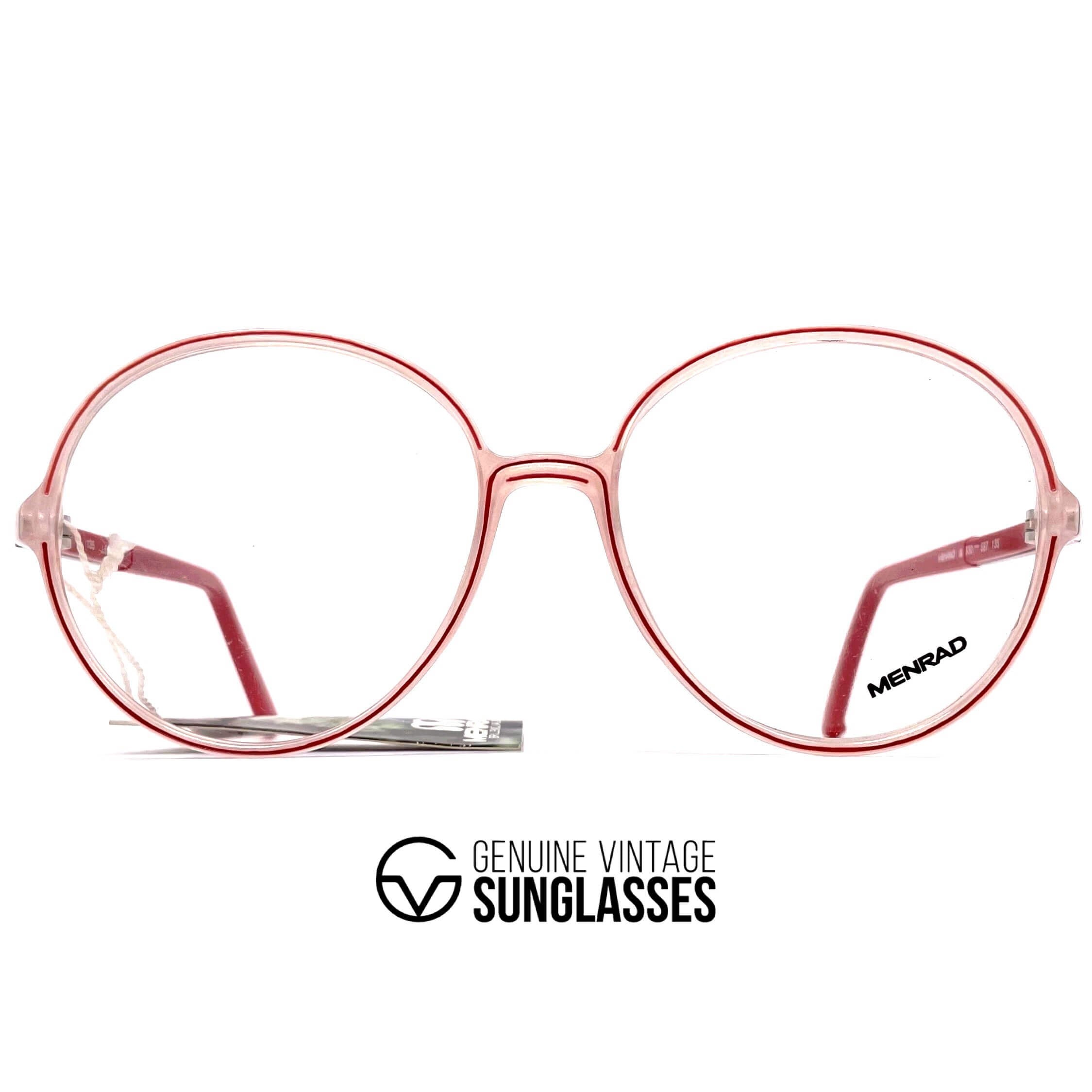 Vintage MENRAD 530-587 round designer glasses frames