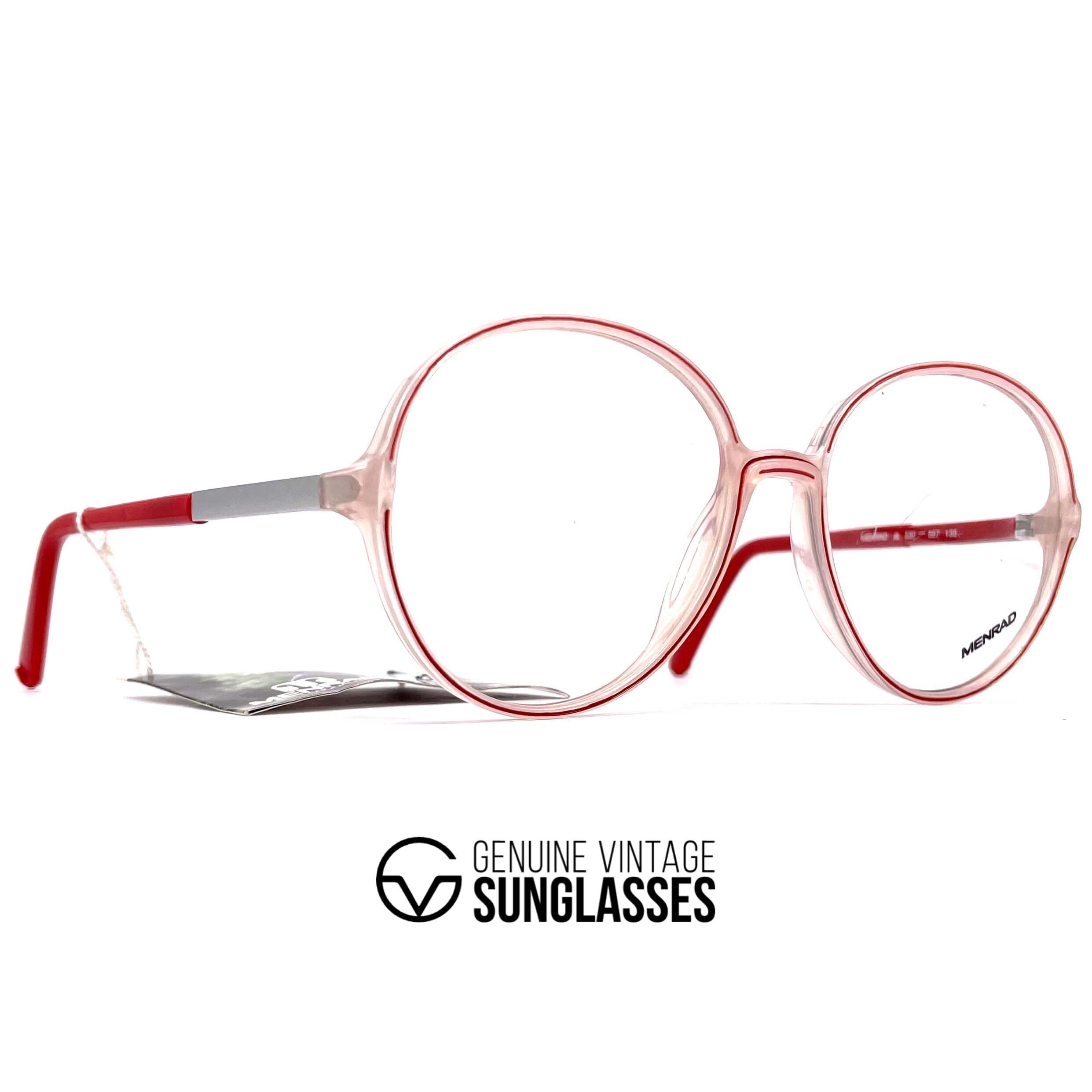 Vintage MENRAD 530-587 round designer glasses frames