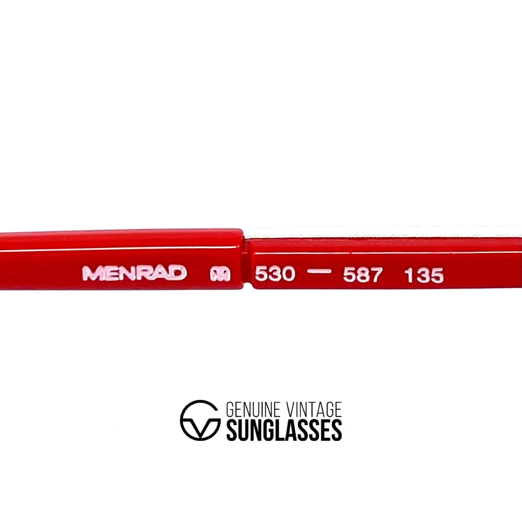 Vintage MENRAD 530-587 round designer sunglasses