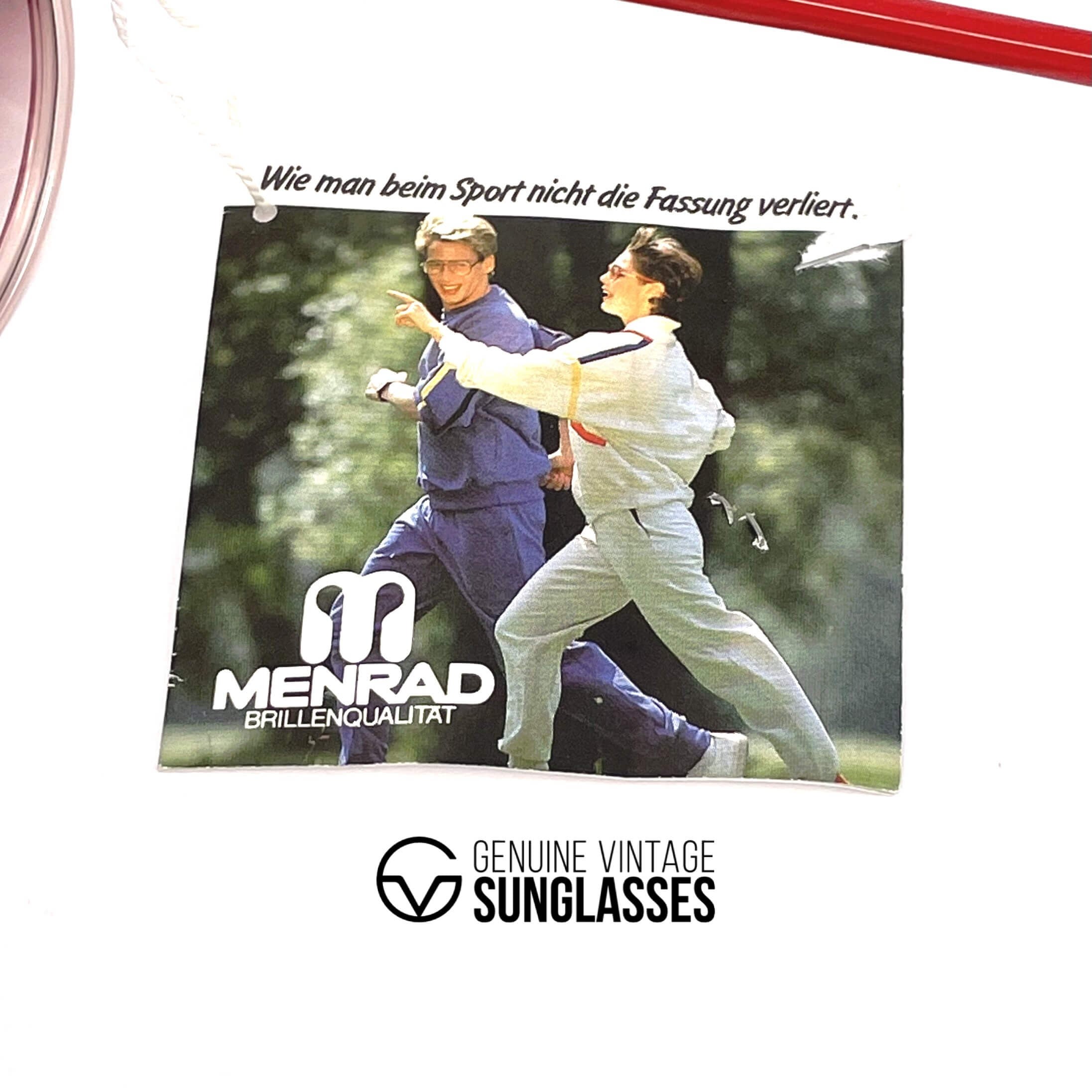 Vintage MENRAD 530-587 round designer sunglasses