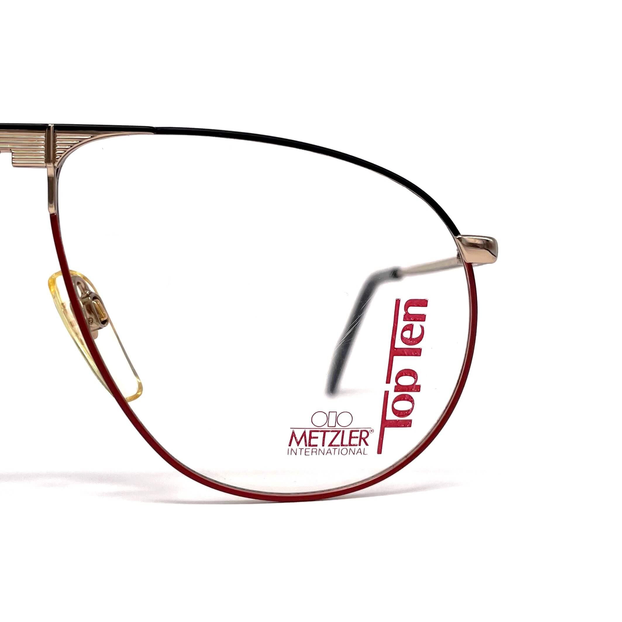 Vintage METZLER 0892 Top Ten aviator designer glasses frames