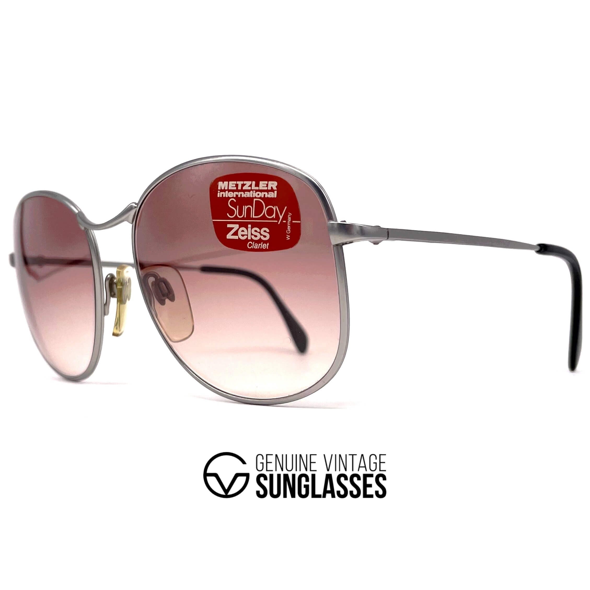 Vintage METZLER 1910 designer original sunglasses