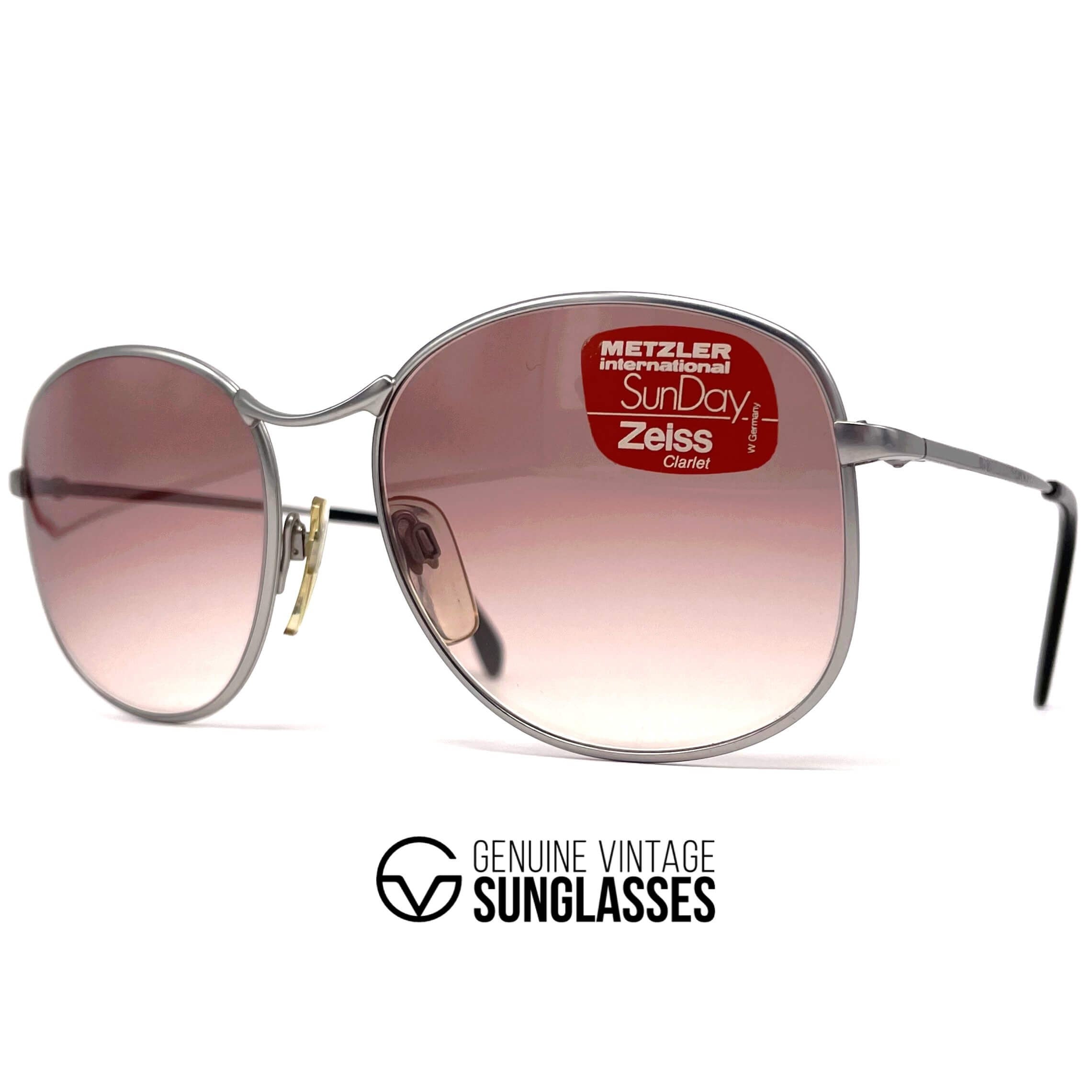 Vintage METZLER 1910 designer original sunglasses