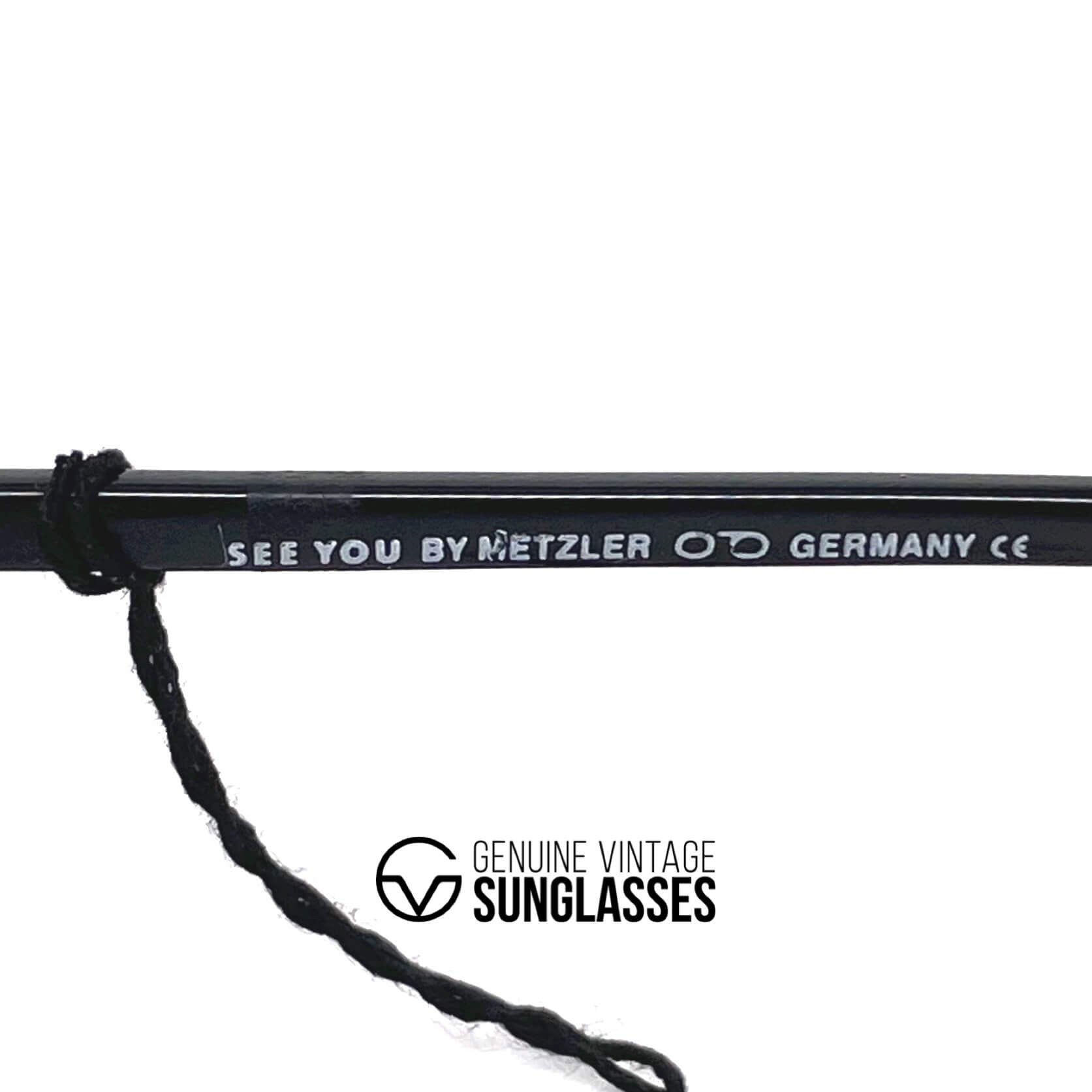 Vintage METZLER 5821 See You rimless designer sunglasses