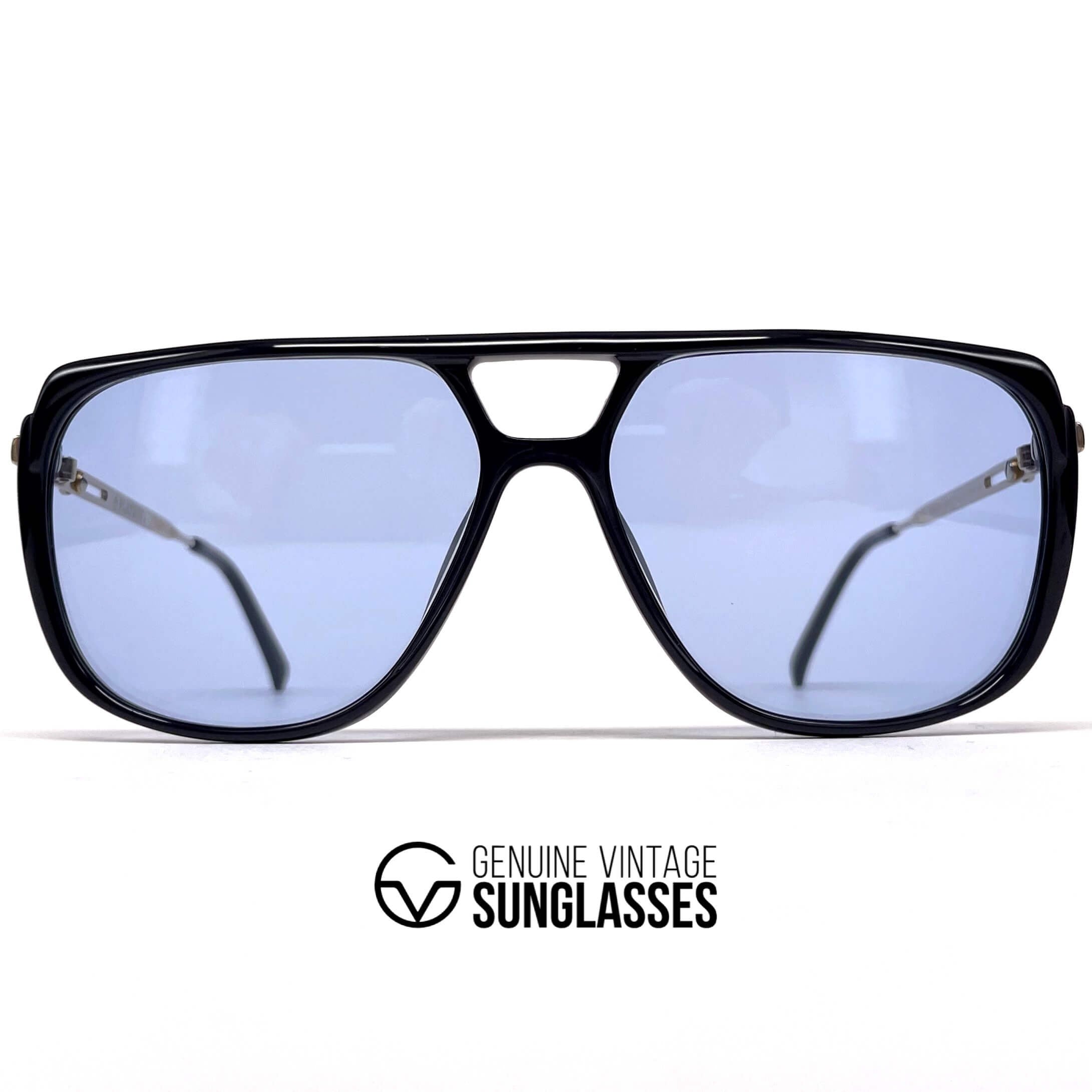 Vintage PLAYBOY 4662 blue aviator luxury sunglasses