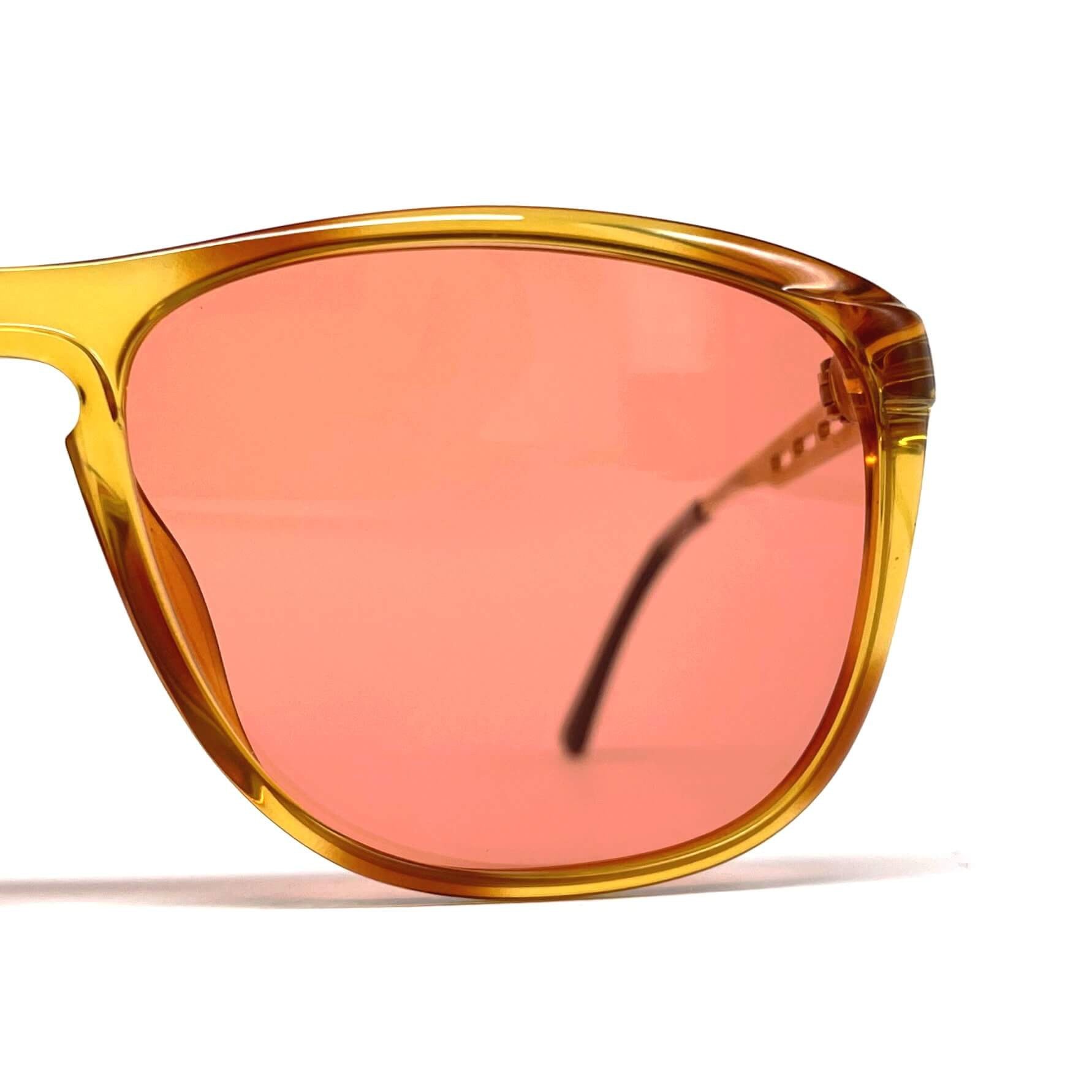 Vintage PLAYBOY 4665 orange designer luxury sunglasses
