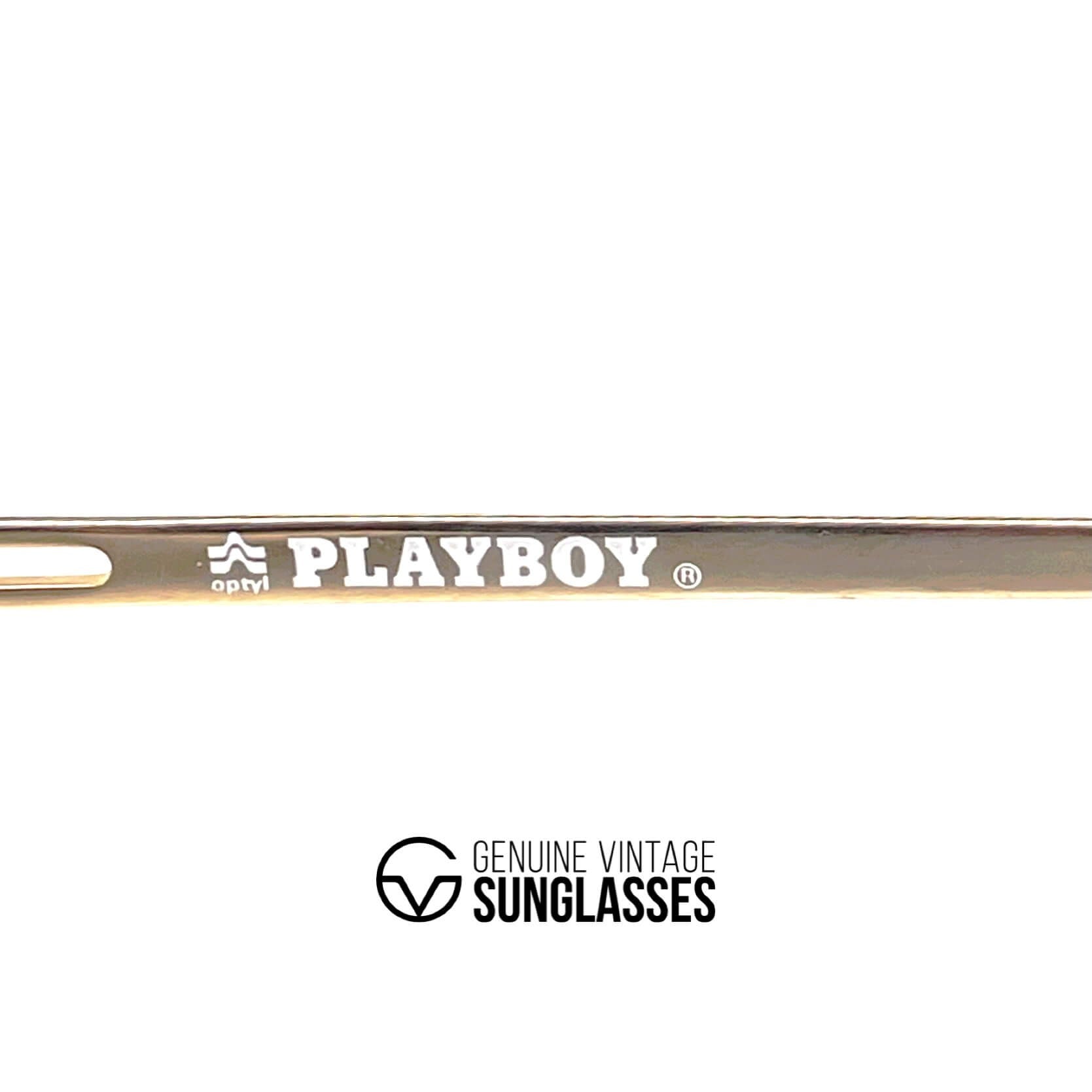 Vintage PLAYBOY 4667 crystal aviator glasses frames