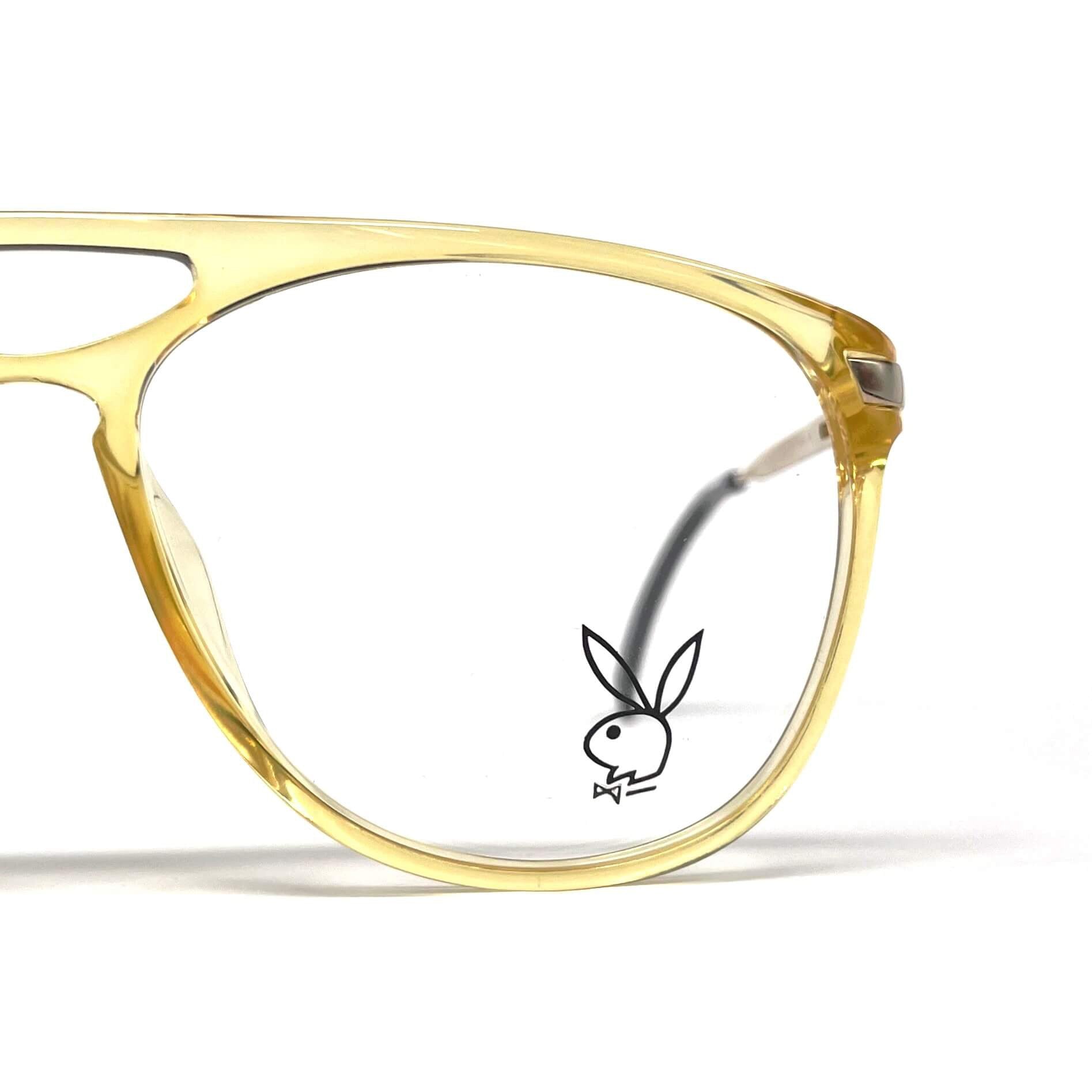 Vintage PLAYBOY 4667 crystal aviator glasses frames