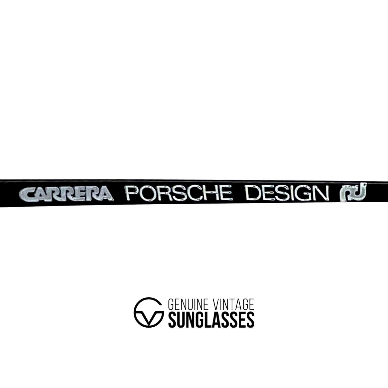 Vintage PORSCHE DESIGN by CARRERA 5627 aviator rimless sunglasses