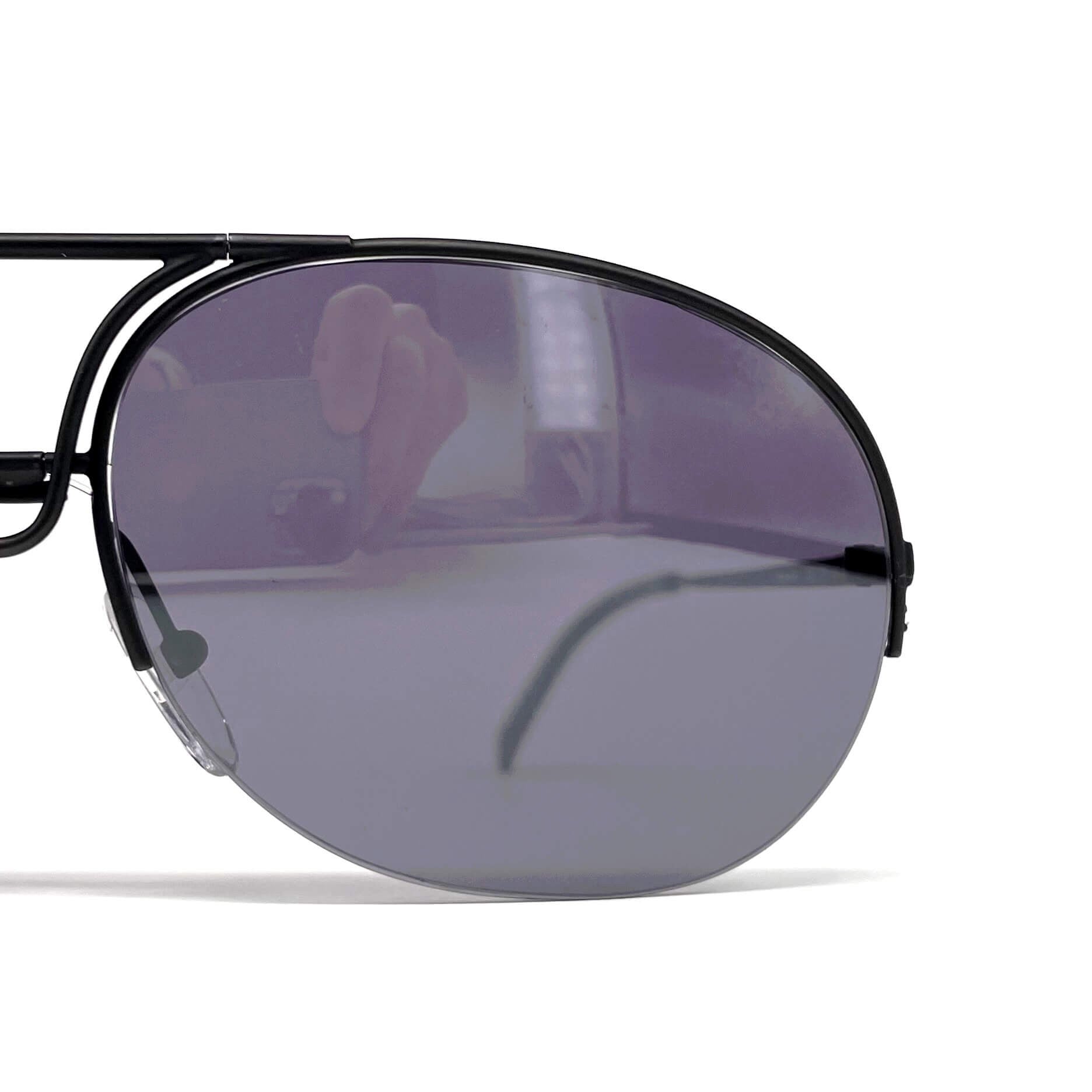 Vintage PORSCHE DESIGN by CARRERA 5627 aviator rimless sunglasses