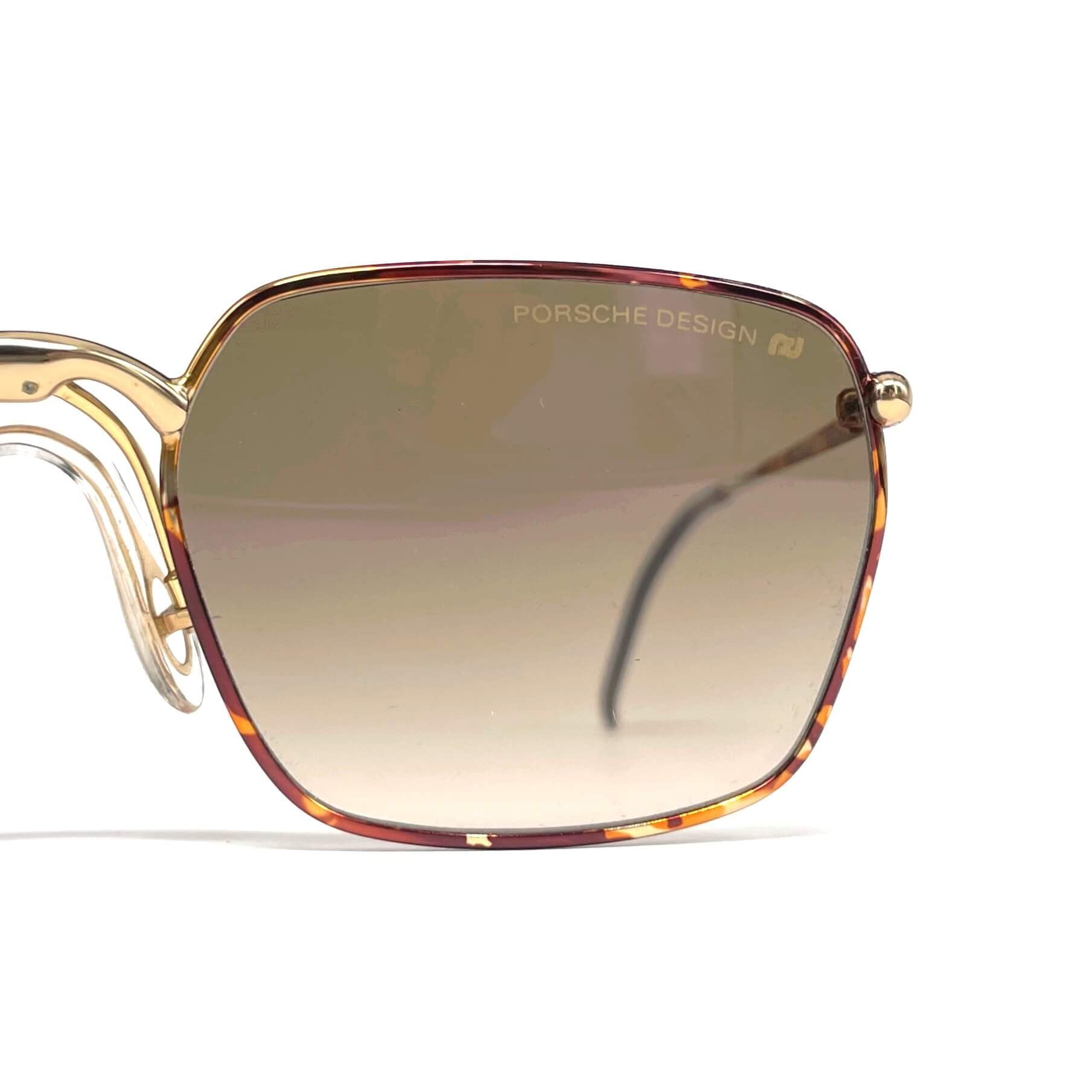 Vintage PORSCHE DESIGN by CARRERA 5641 square designer sunglasses
