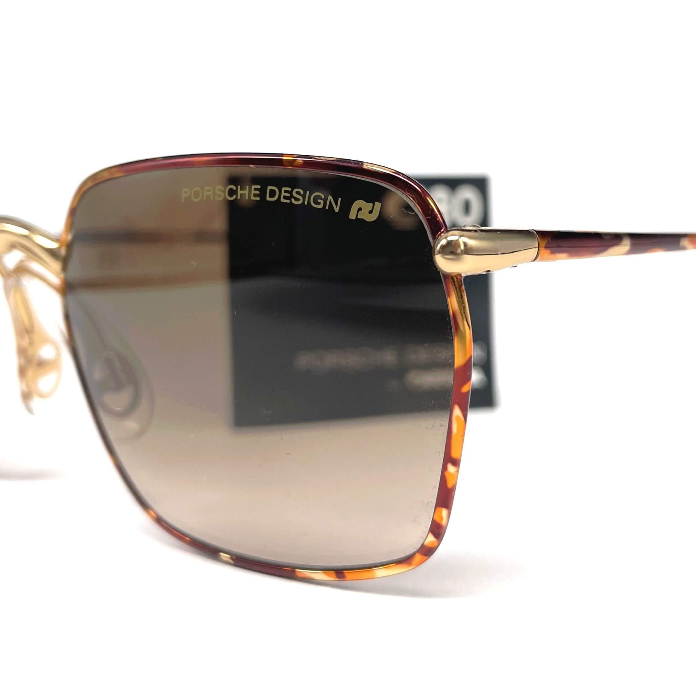 Vintage PORSCHE DESIGN by CARRERA 5641 square designer sunglasses