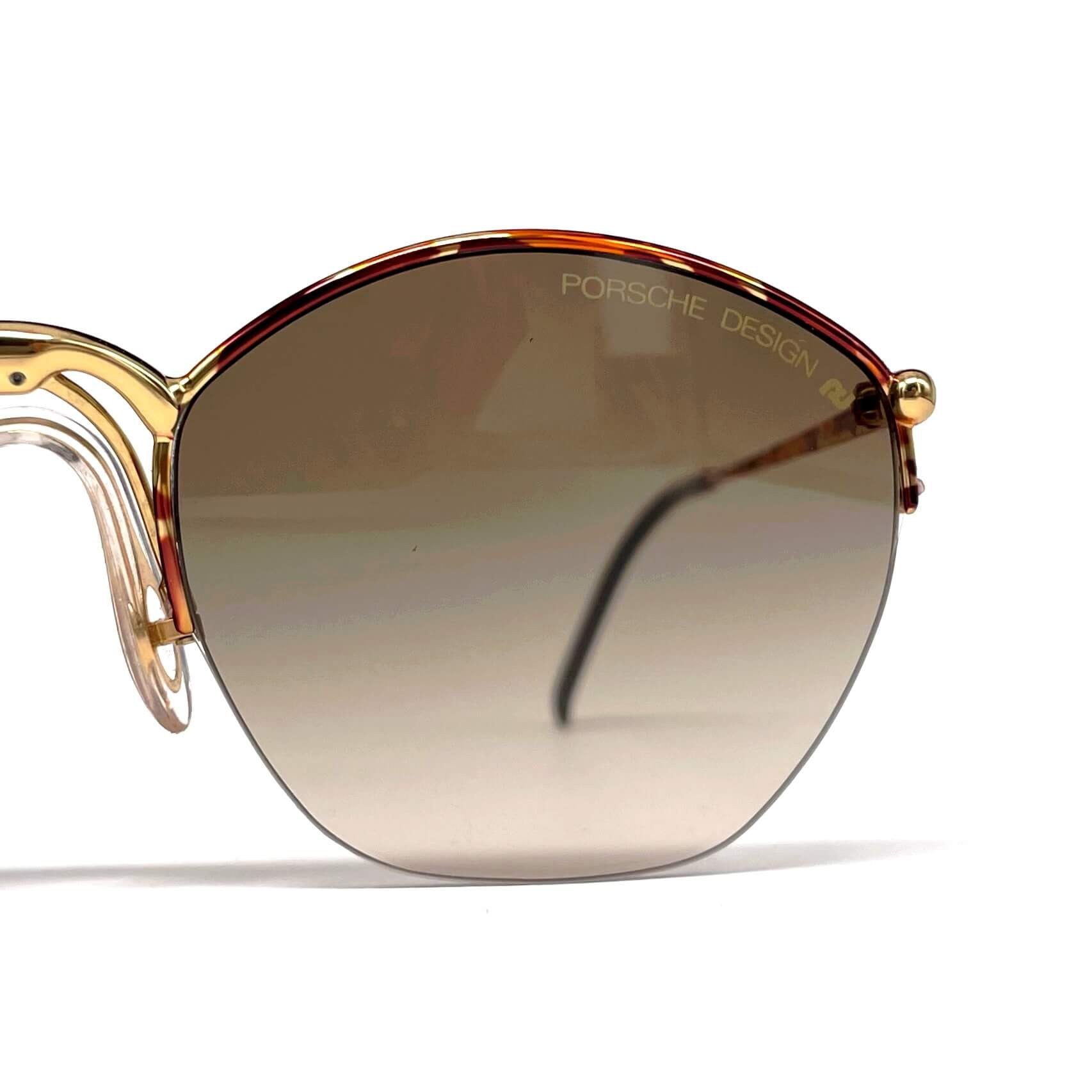 Vintage PORSCHE DESIGN by CARRERA 5645 rimless sunglasses