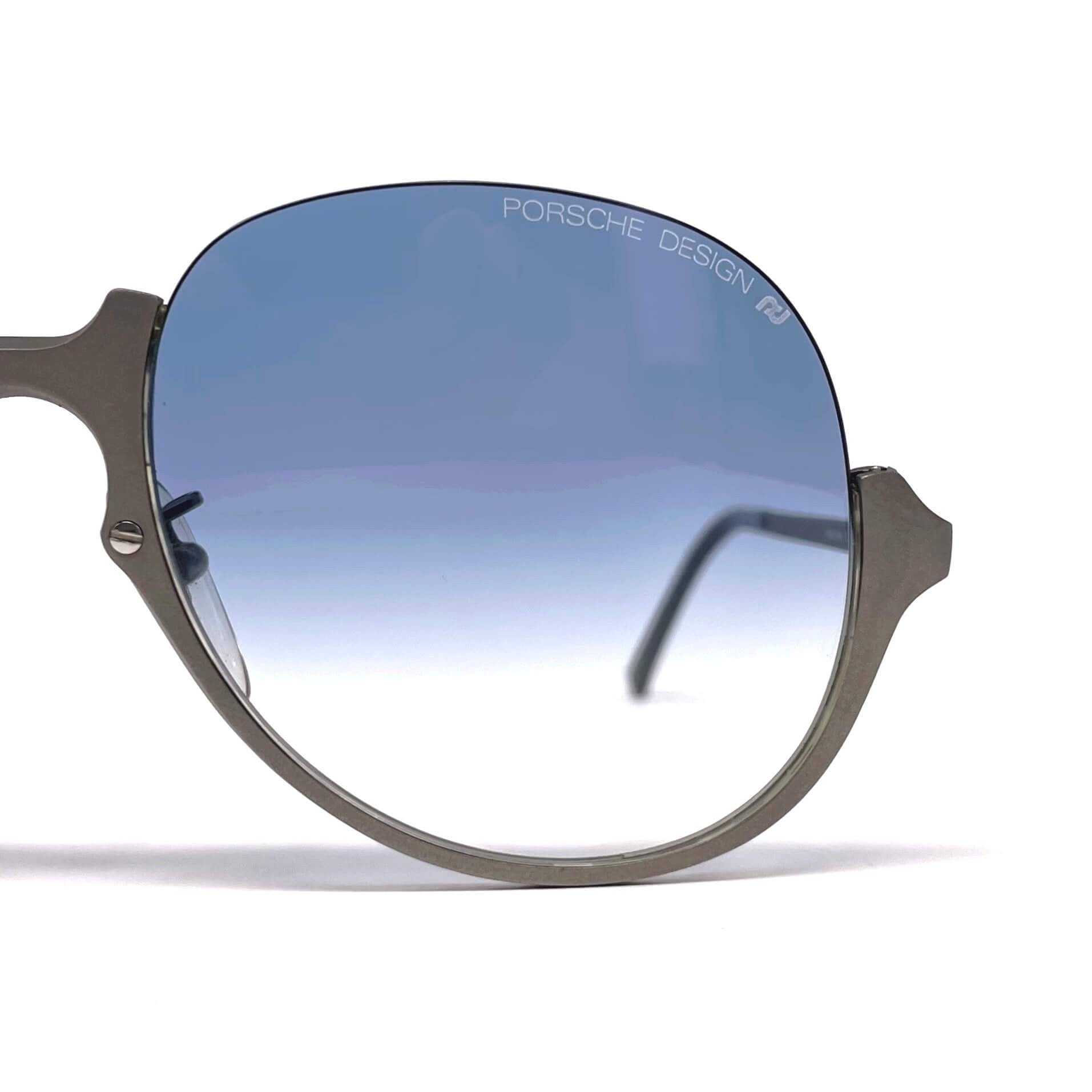 Vintage PORSCHE DESIGN by CARRERA 5650 Titanium rimless sunglasses