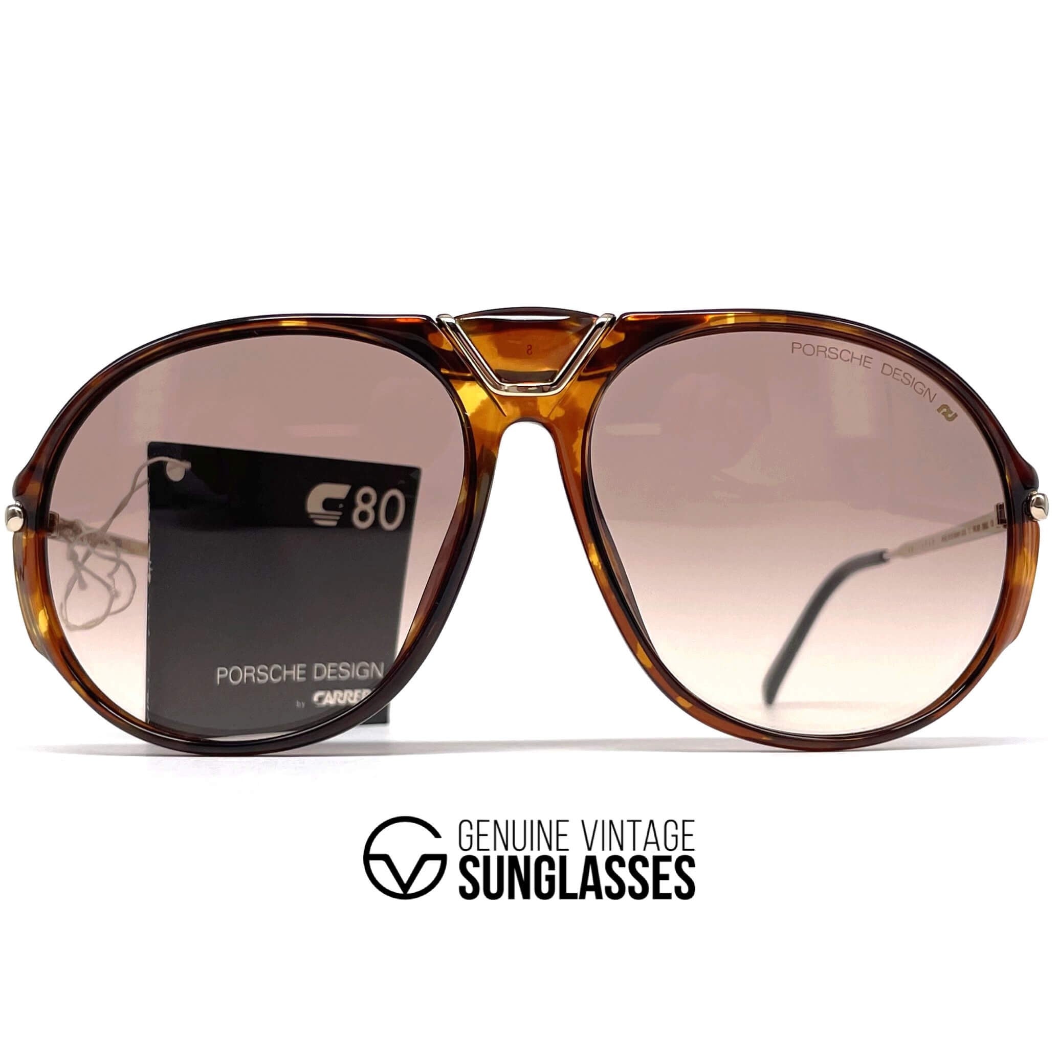 Vintage PORSCHE DESIGN by CARRERA 5659 designer sunglasses