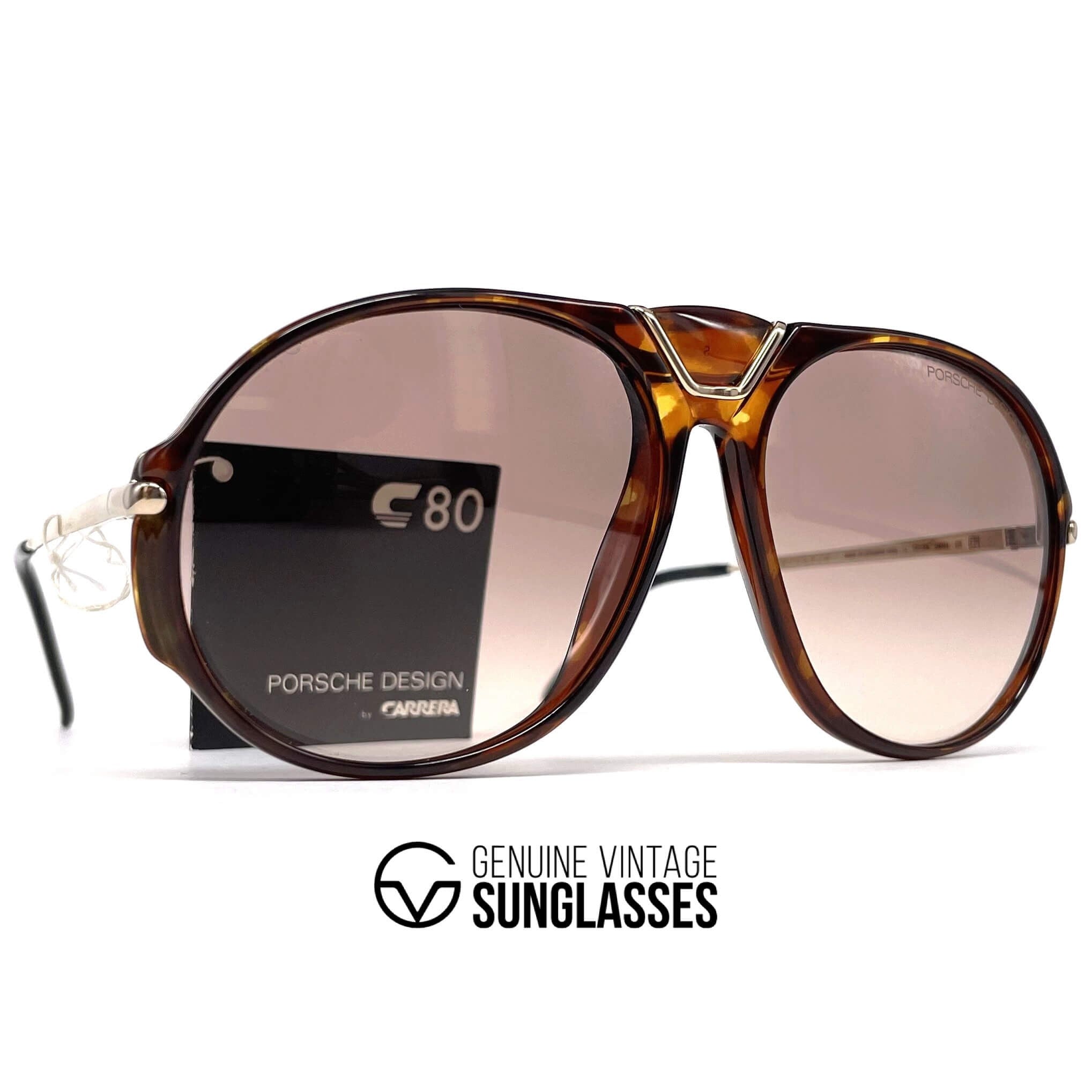Vintage PORSCHE DESIGN by CARRERA 5659 designer sunglasses