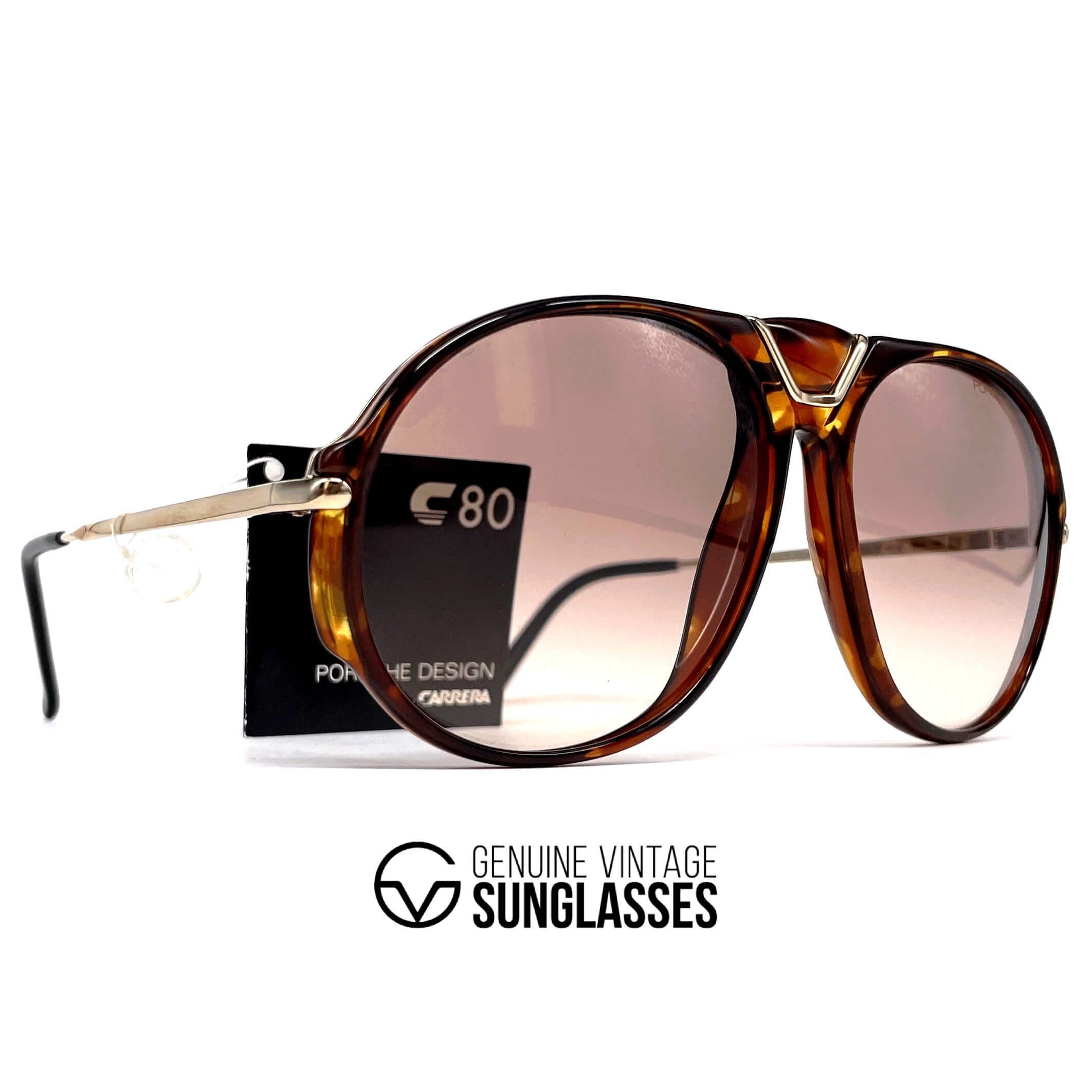 Vintage PORSCHE DESIGN by CARRERA 5659 designer sunglasses