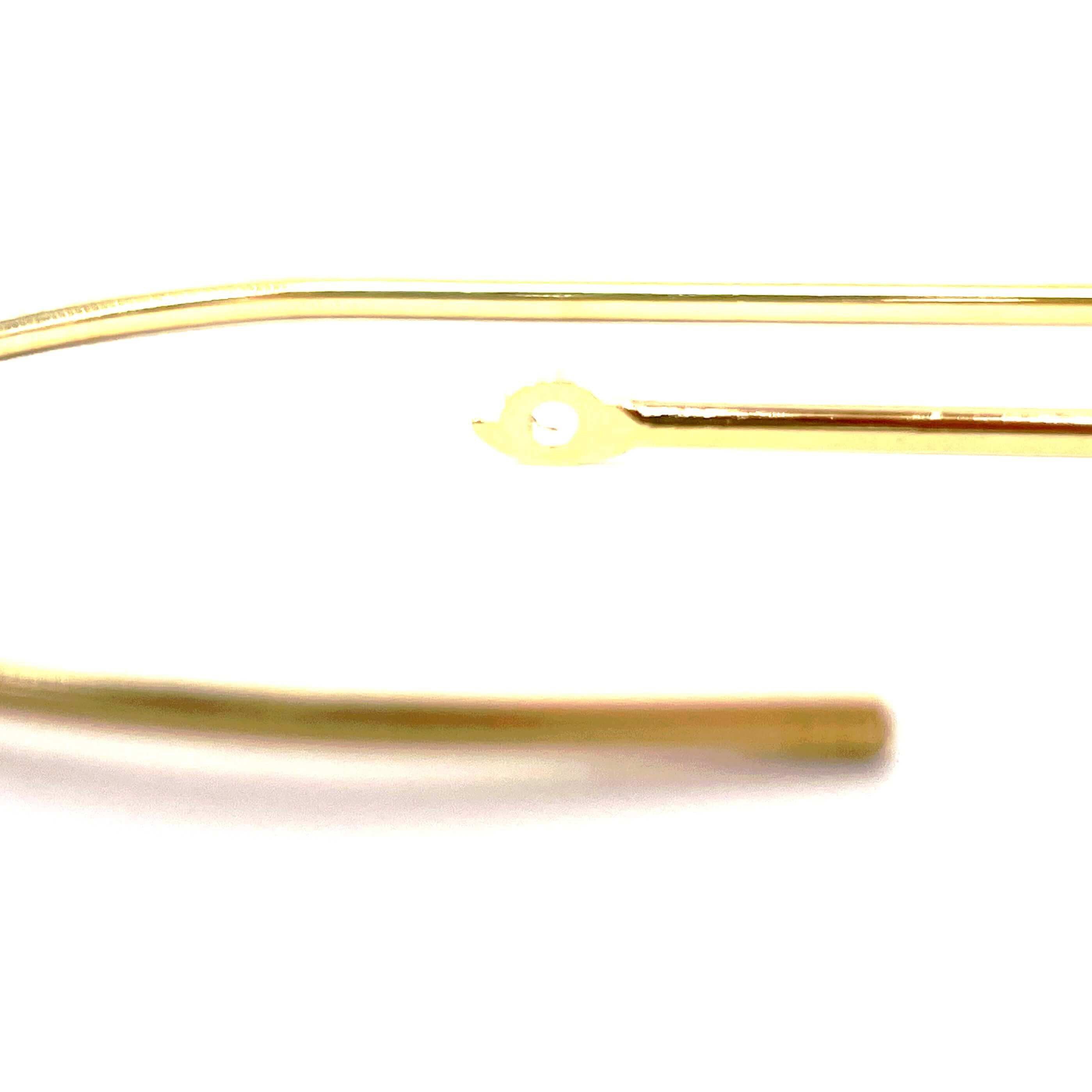 Vintage RAY-BAN gold sport temples sunglasses