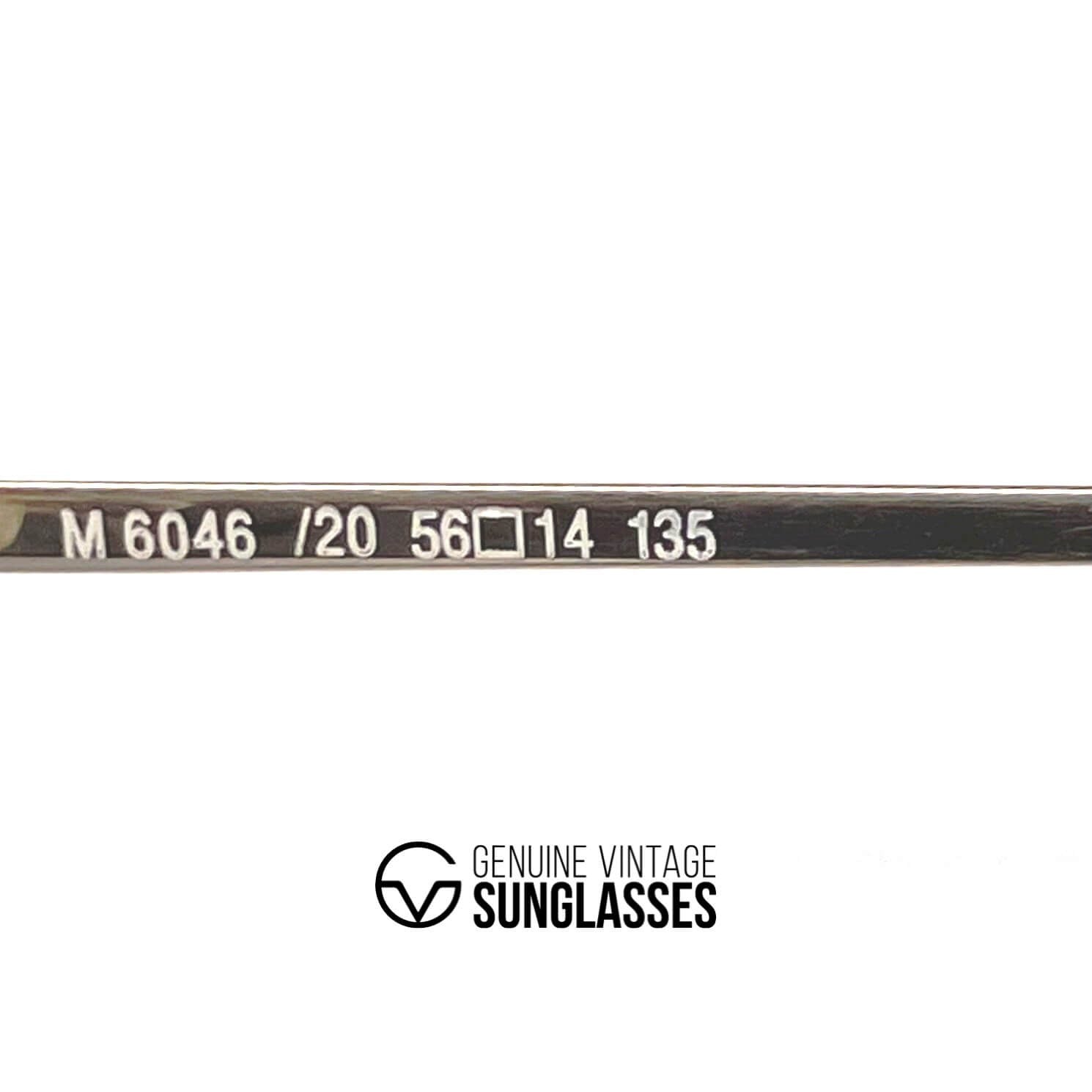 Vintage SILHOUETTE M 6046 rare gold glasses frames
