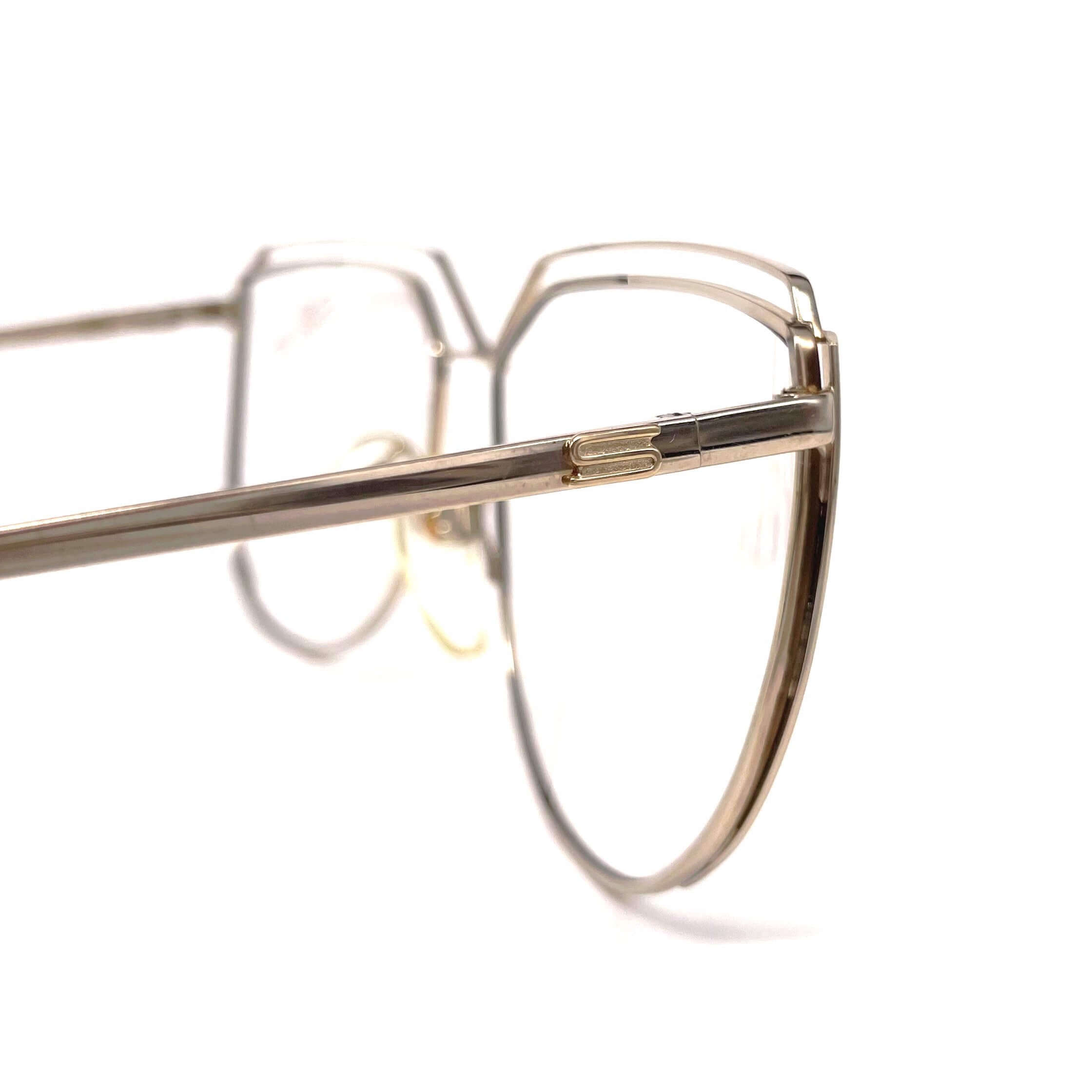 Vintage SILHOUETTE M 6046 rare gold glasses frames