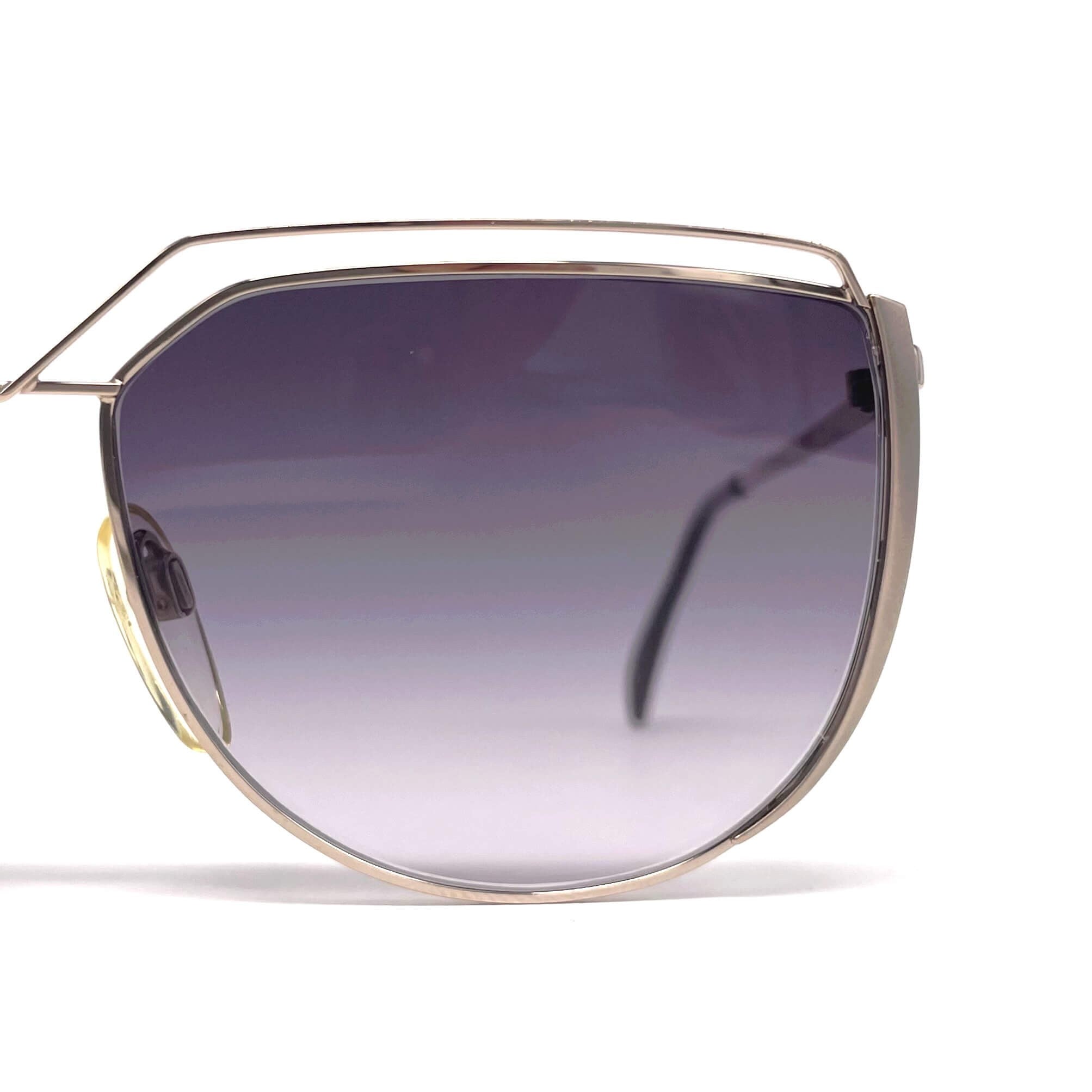 Vintage SILHOUETTE M 6046 rare gold sunglasses