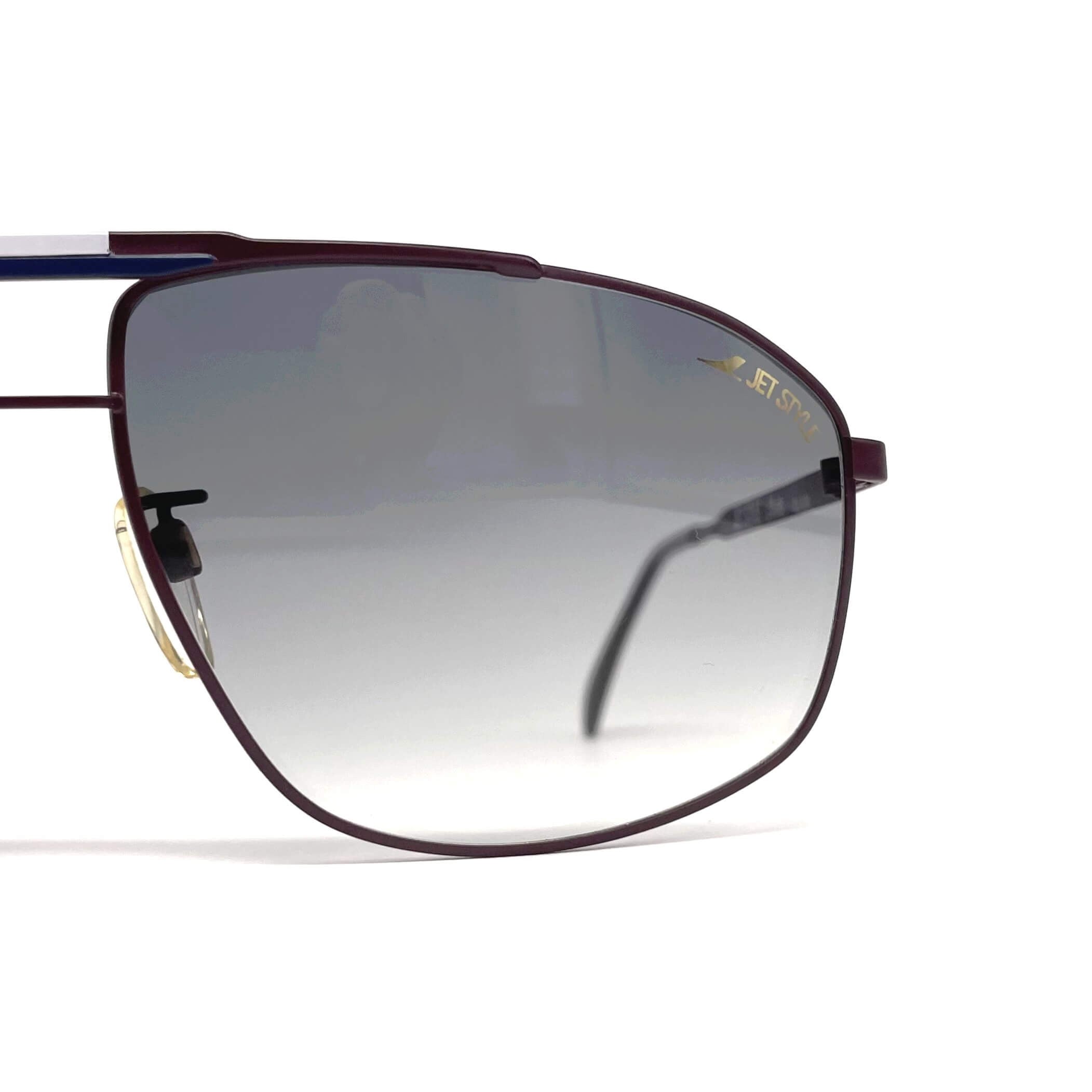 Vintage SILHOUETTE M 8512 Jet Style aviator sunglasses