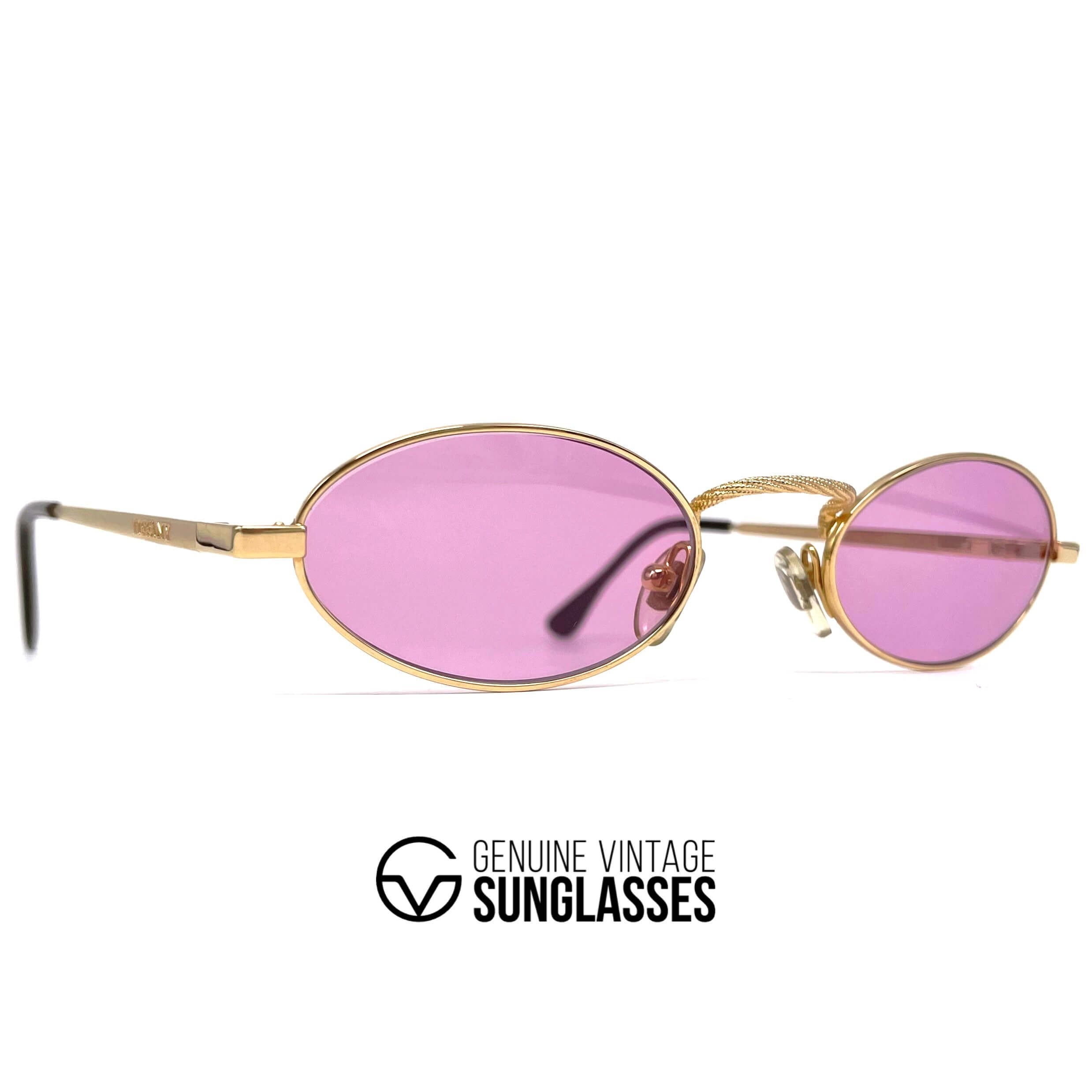 Vintage TIFFANY TJ23 gold plated sunglasses