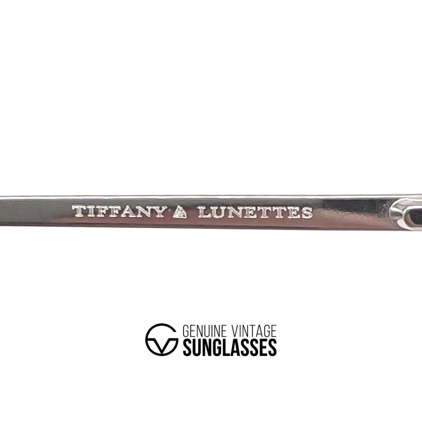 Vintage TIFFANY TJ36 platinum sunglasses