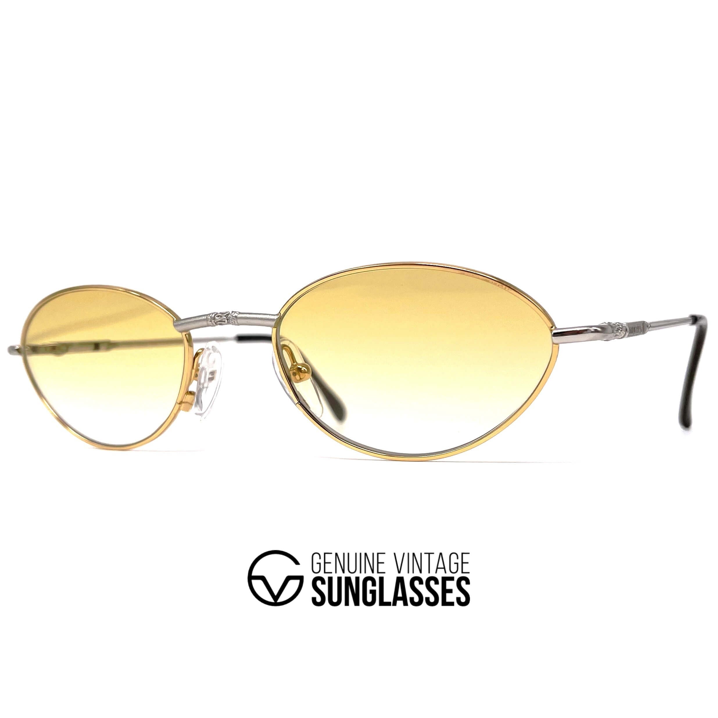 Vintage TIFFANY TJ51 gold plated platinum sunglasses