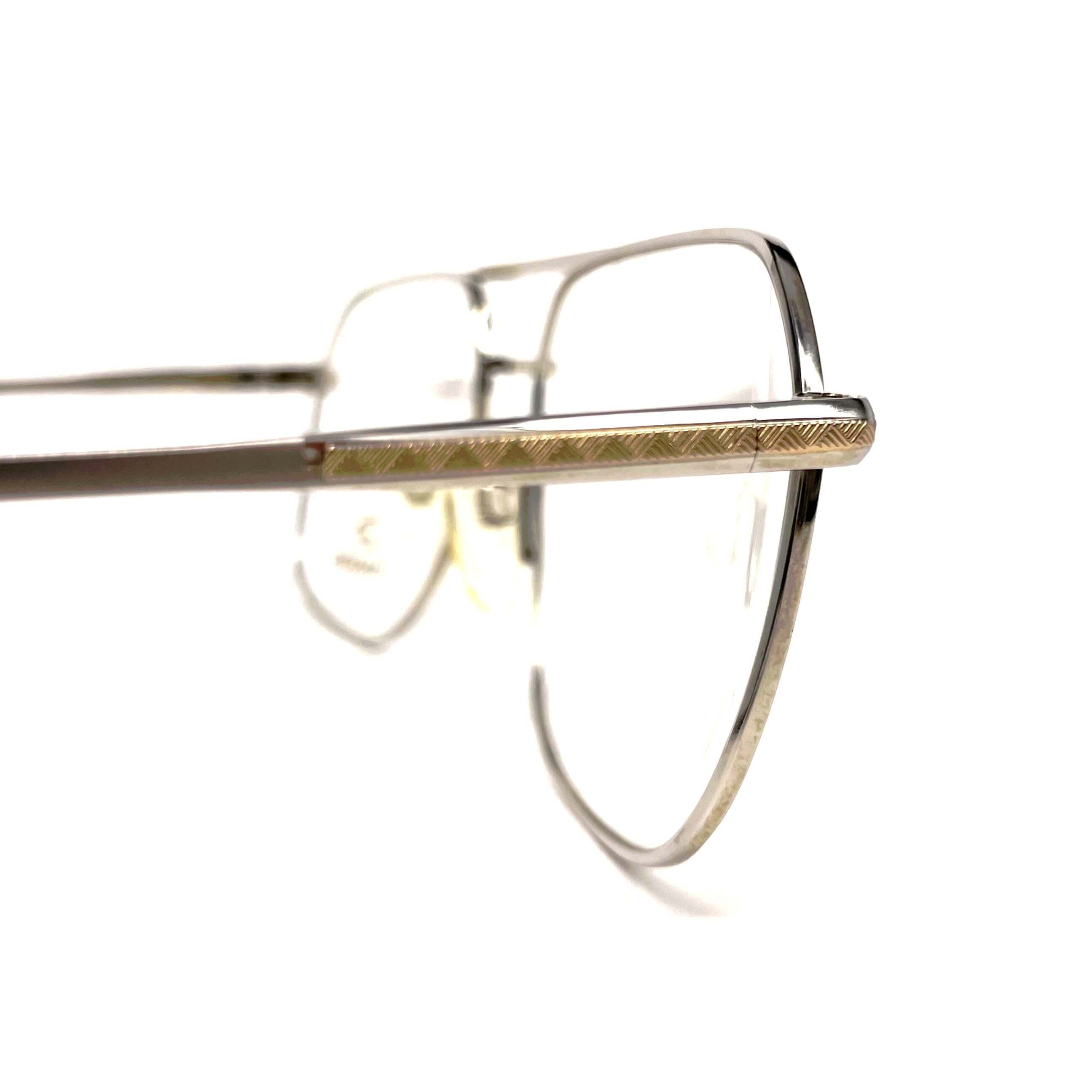 Vintage TITANOS T-784 rare titanium gold plated glasses frames