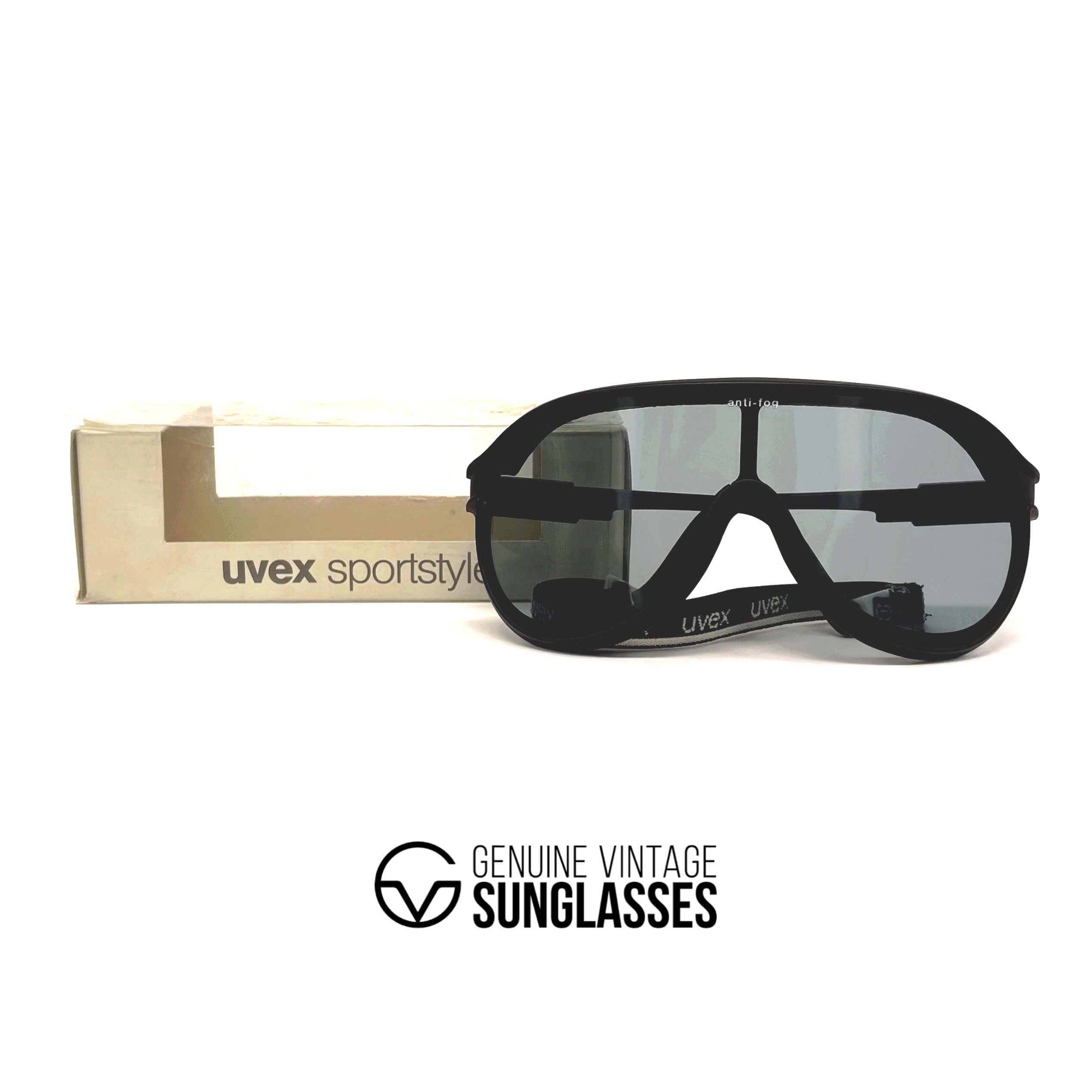 Vintage UVEX 5347 "Anti-Fog" shield XXL sports sunglasses