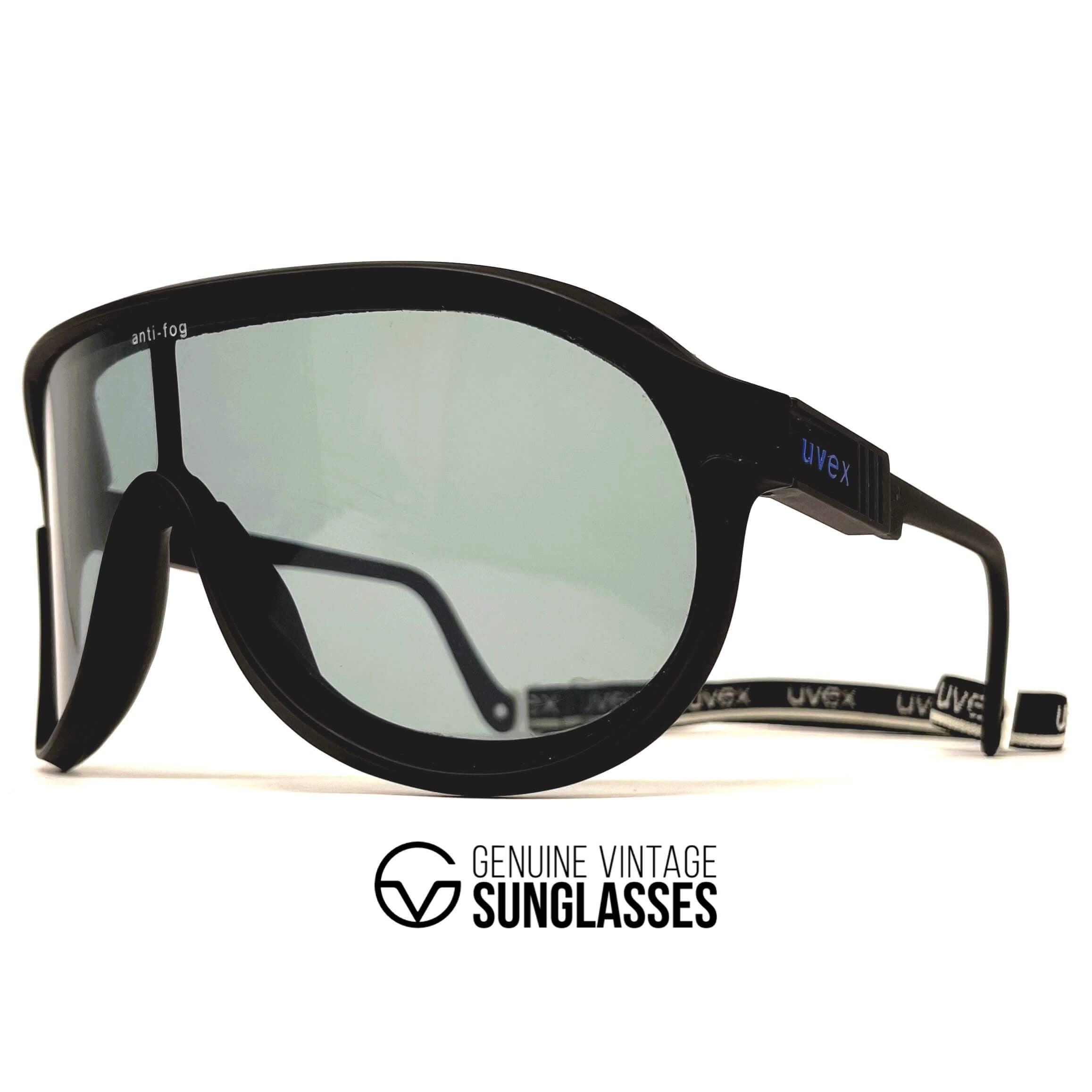 Vintage UVEX 5347 "Anti-Fog" shield XXL sports sunglasses