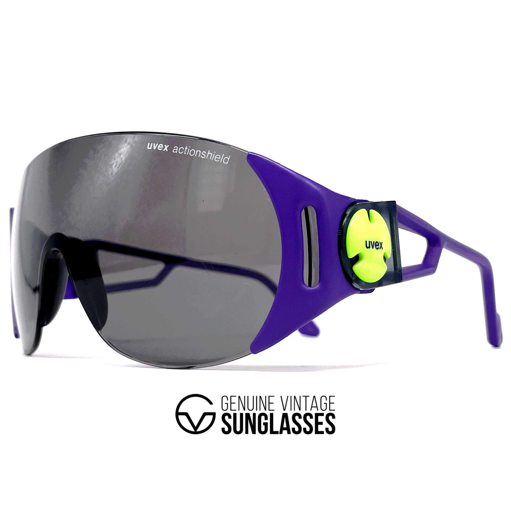 Vintage UVEX Actionshield XXL sports sunglasses