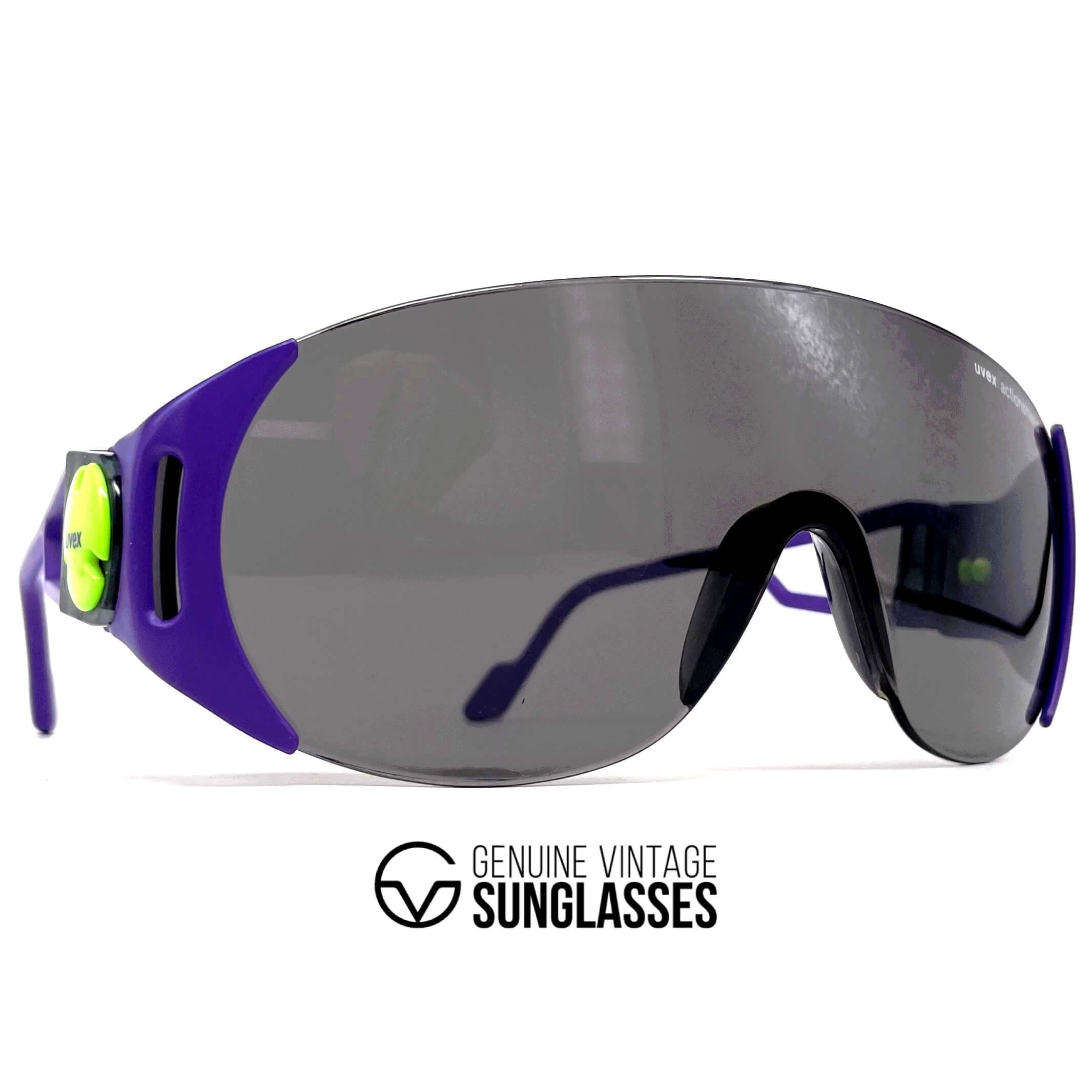 Vintage UVEX Actionshield XXL sports sunglasses