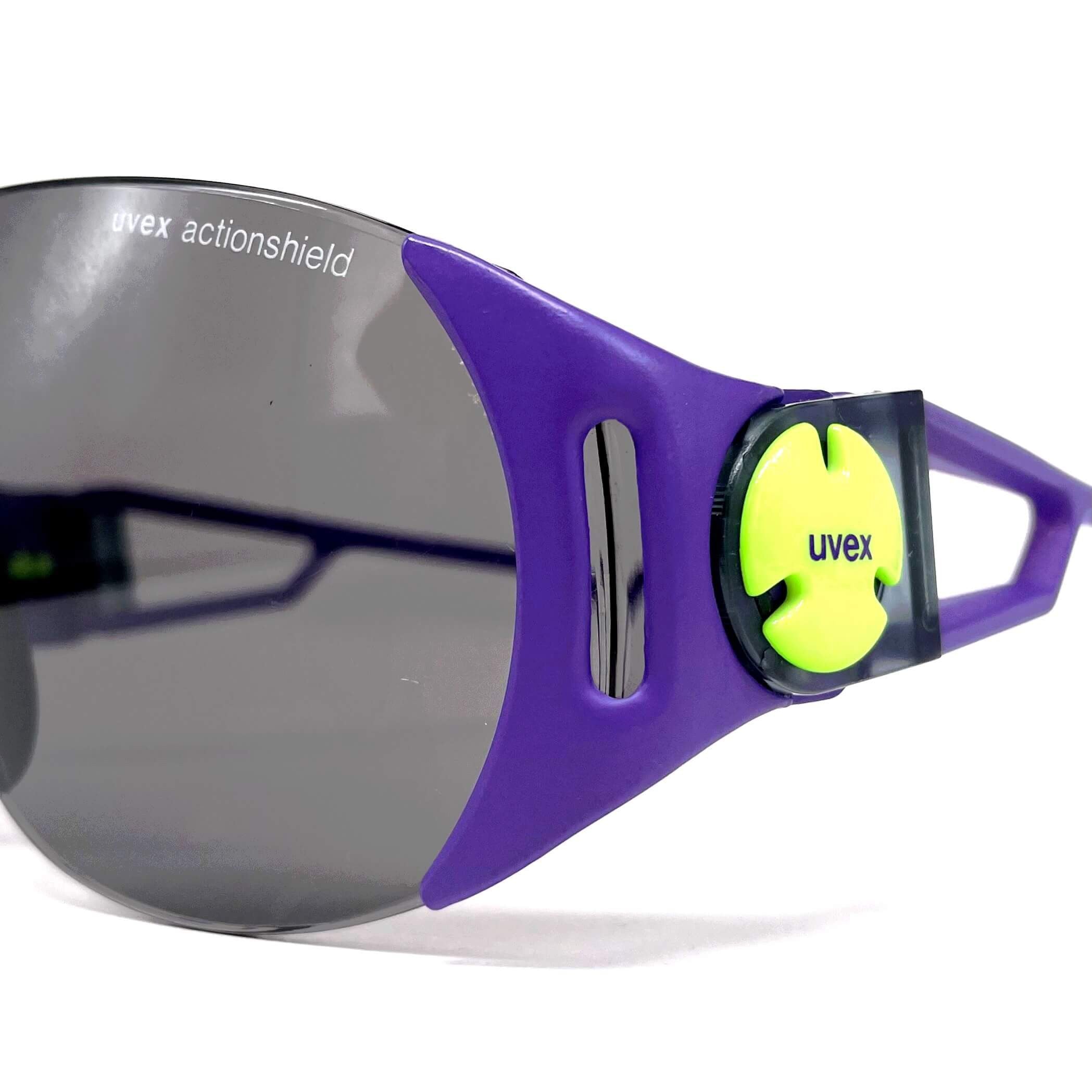 Vintage UVEX Actionshield XXL sports sunglasses
