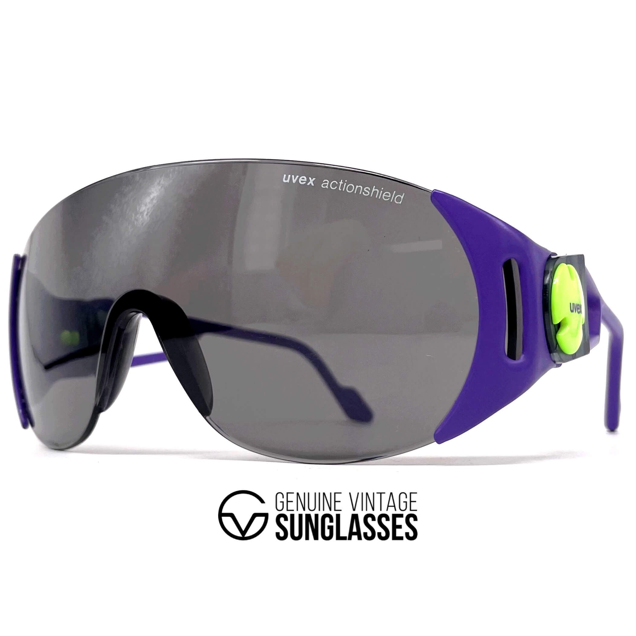 Vintage UVEX Actionshield XXL sports sunglasses