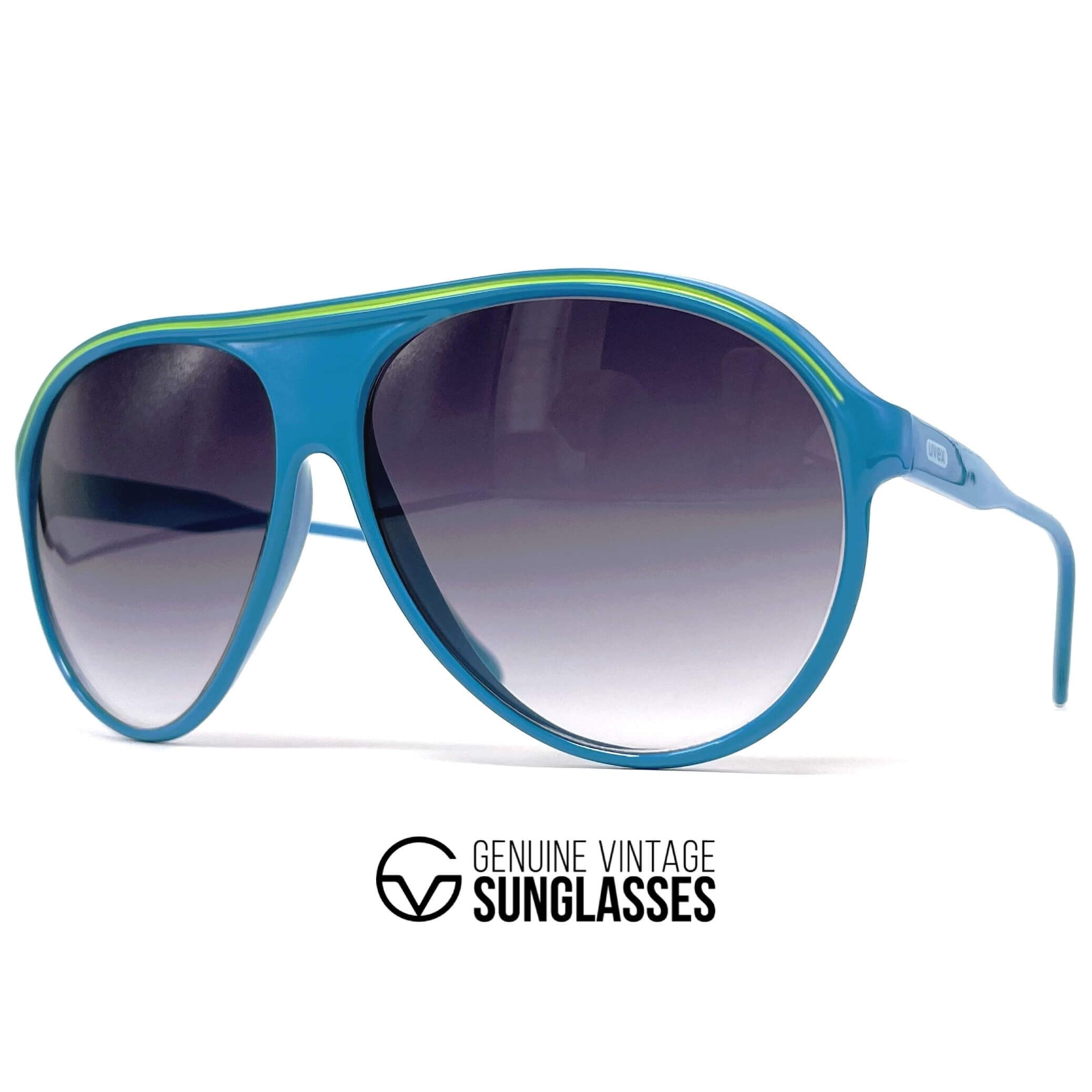 Vintage UVEX "Beta 41" aviator sports sunglasses