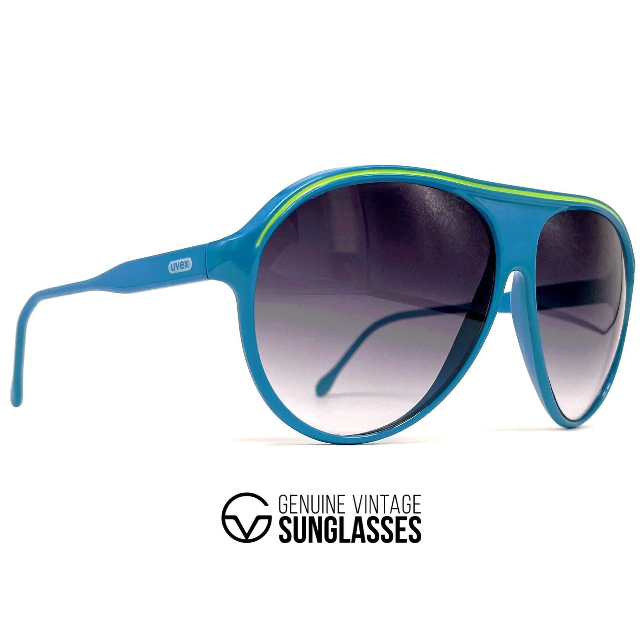 Vintage UVEX "Beta 41" aviator sports sunglasses