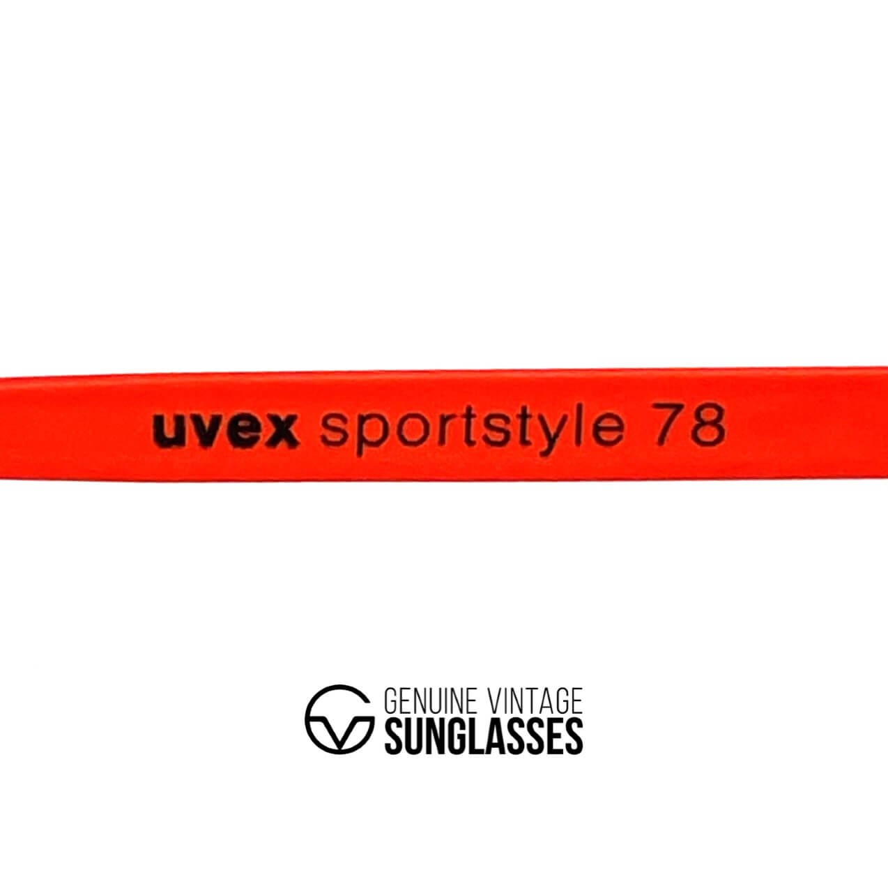 Vintage UVEX "Sportstyle 78" XXL sports sunglasses