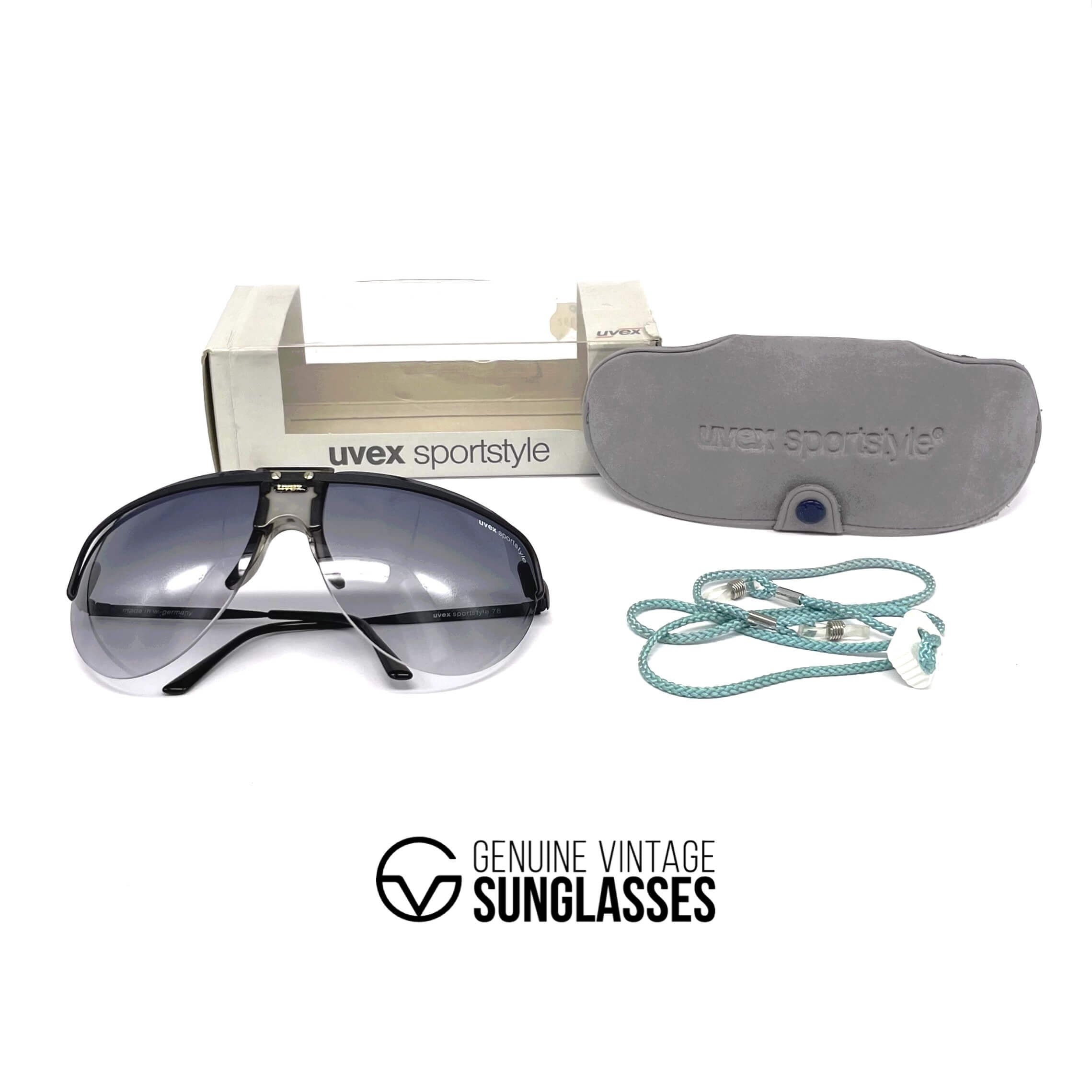 Vintage UVEX "Sportstyle 78" XXL sports sunglasses