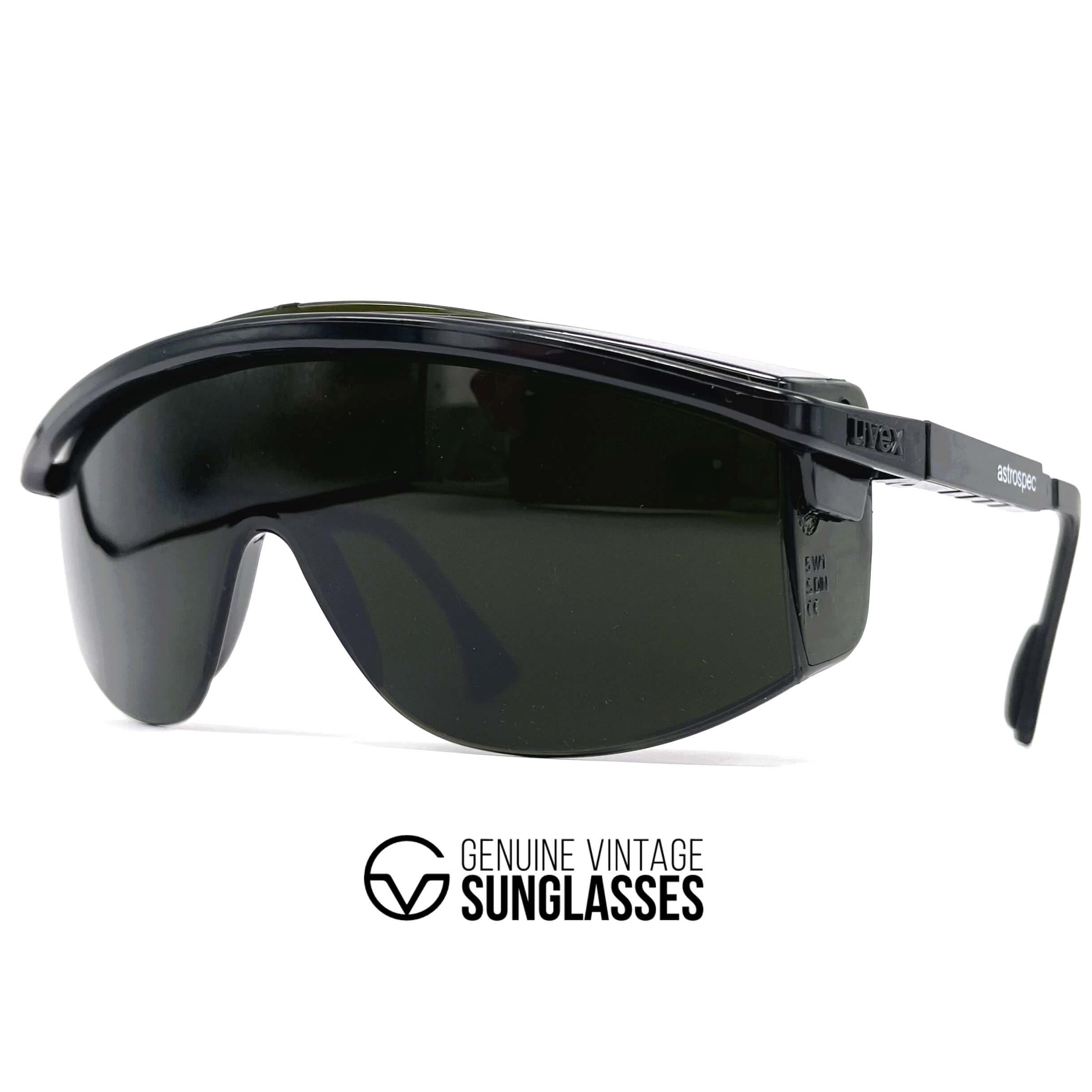 Vintage UVEX Z87 "Astrospec" sports shield sunglasses