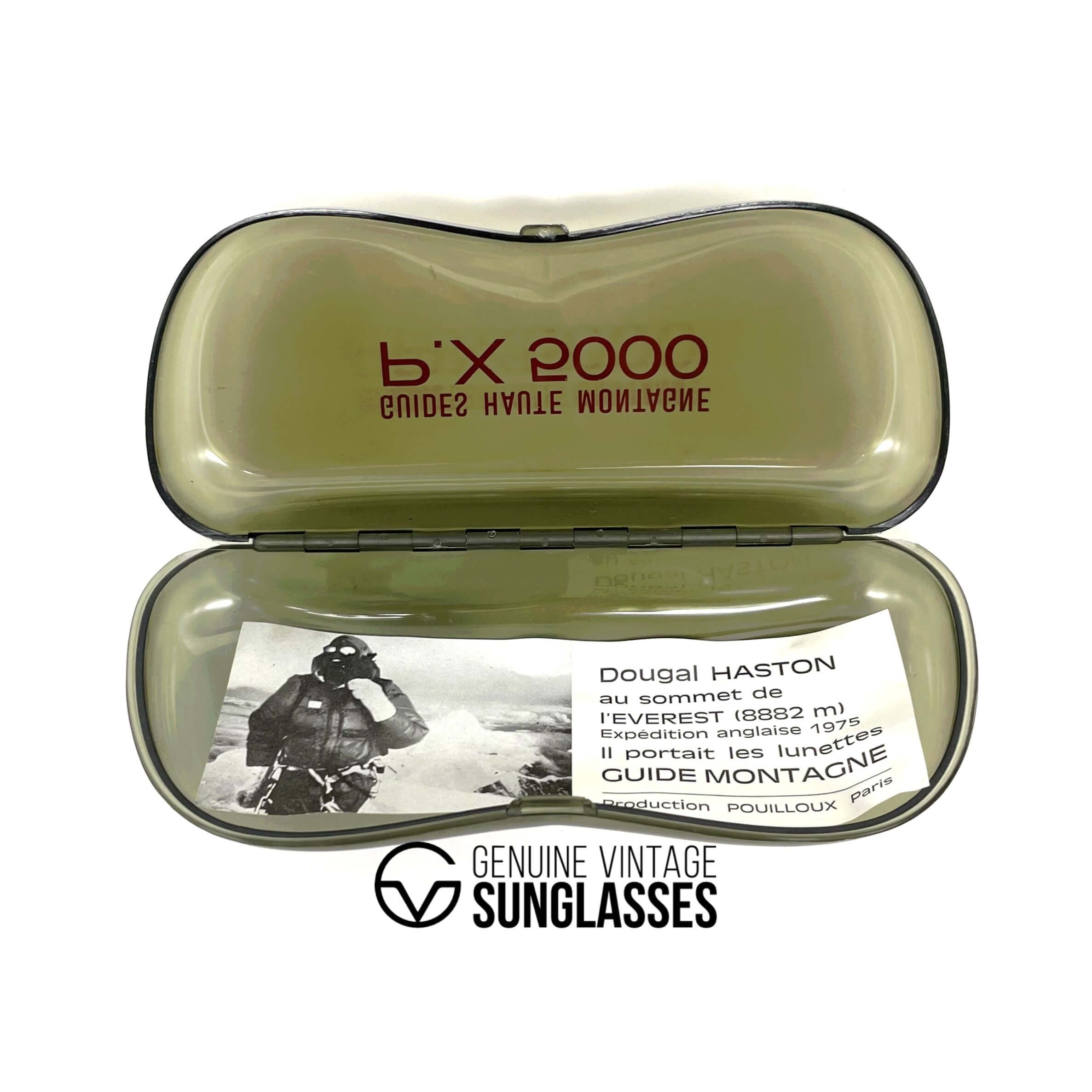 Vintage VUARNET POUILLOUX PX 5000 JAMES BOND glacier sunglasses