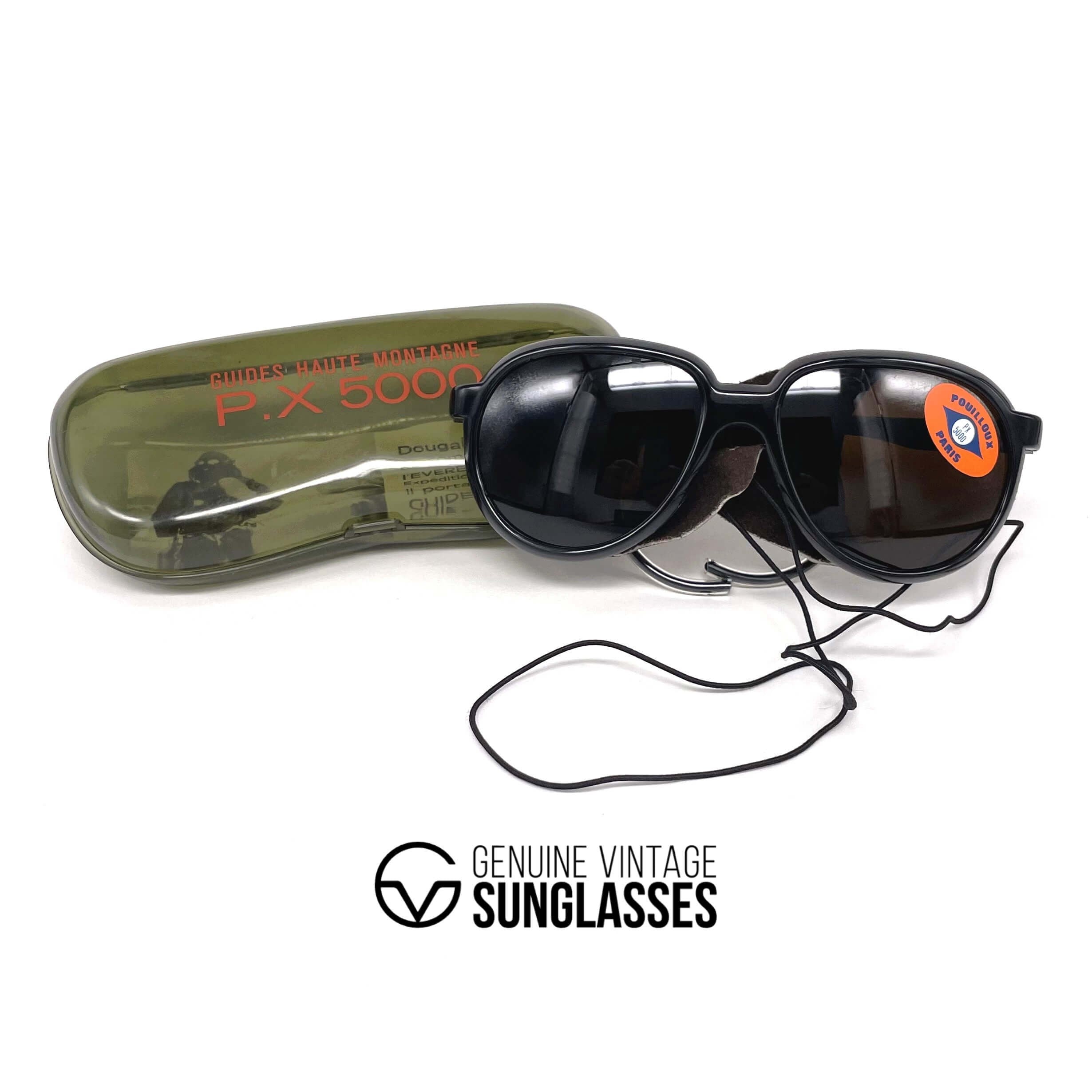 Vintage VUARNET POUILLOUX PX 5000 JAMES BOND glacier sunglasses